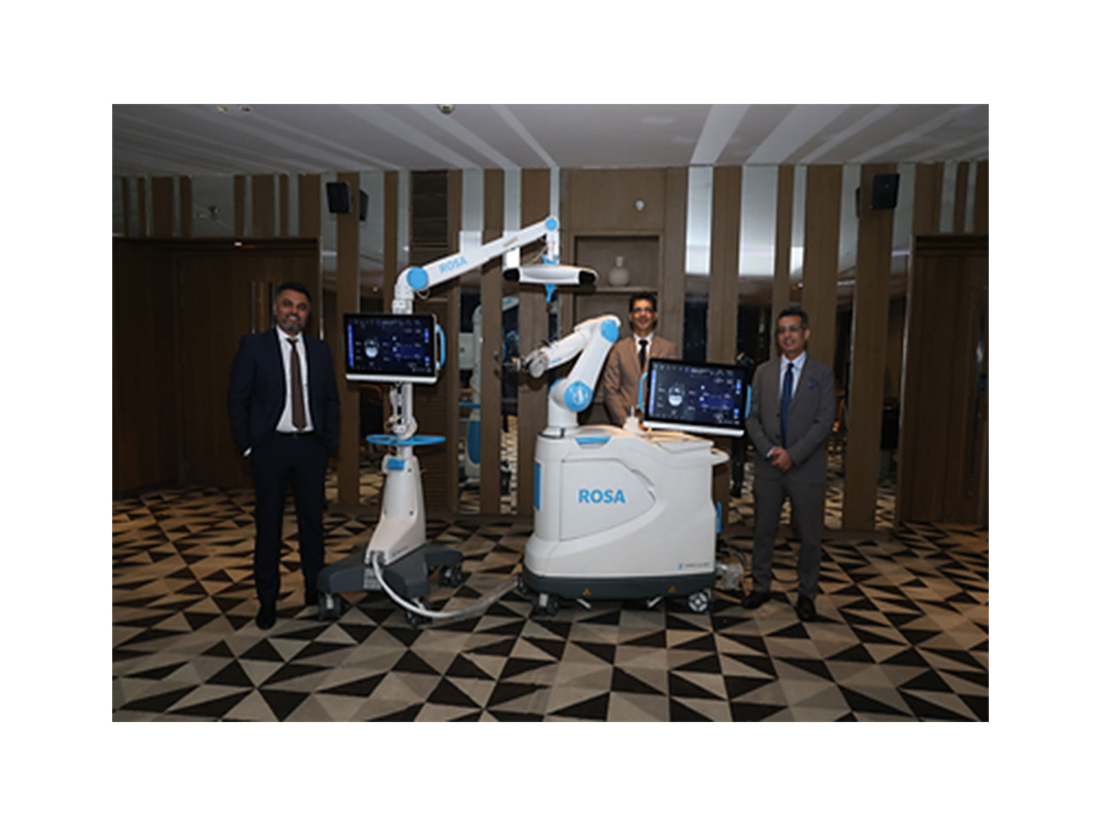 L-R: Chintan Desai, President, Asia Pacific; Bhuwan Gupta, Director, Marketing & Service (South Asia); and Ajay Bagga, Managing Director, South Asia, Zimmer Biomet