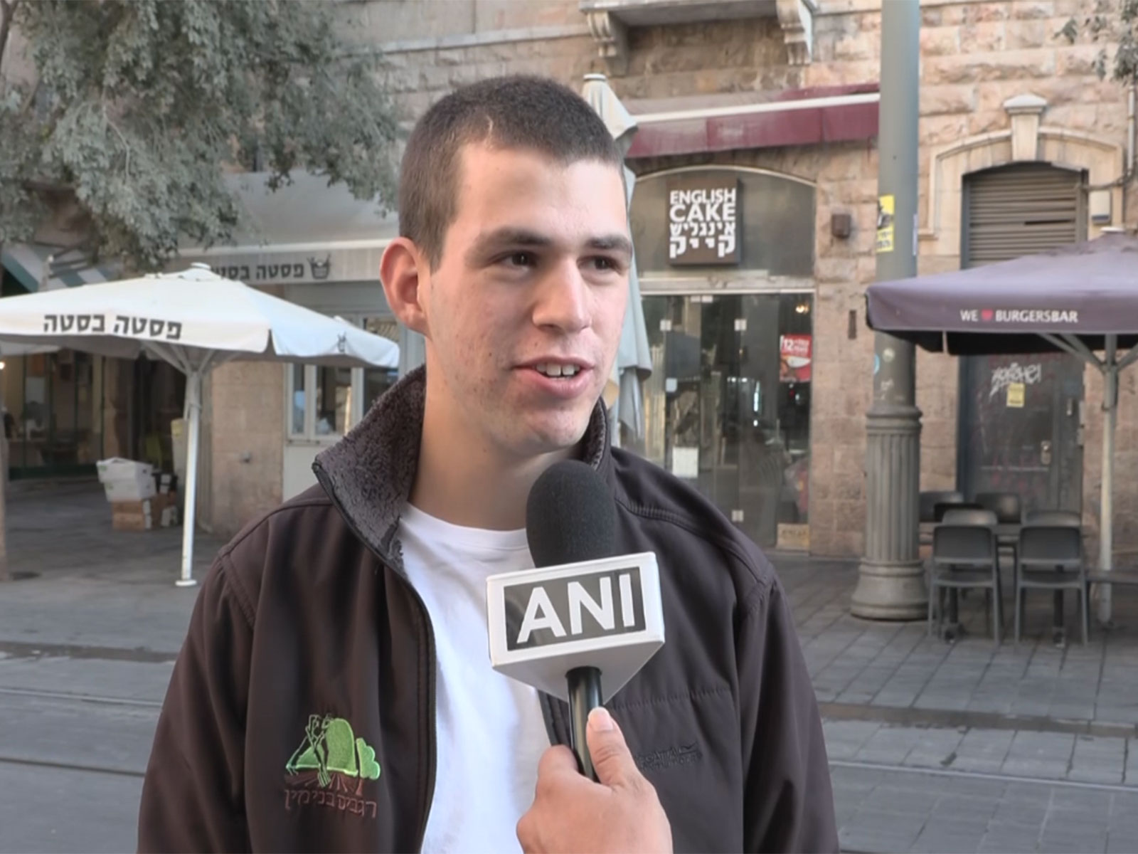 Nave, an Israeli voter speaking to ANI before Israeli elections (Photo/ANI)