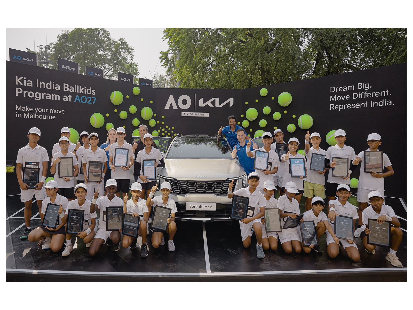 Australian Open 2027 concludes ballkids programme. (Photo/Australian Open)