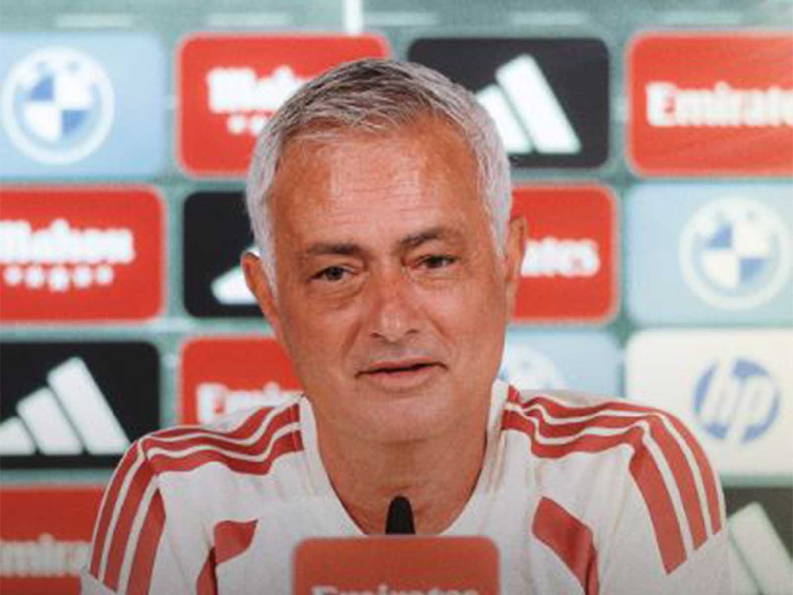 Real Madrid boss Jose Mourinho. (Photo: @realmadriden X)