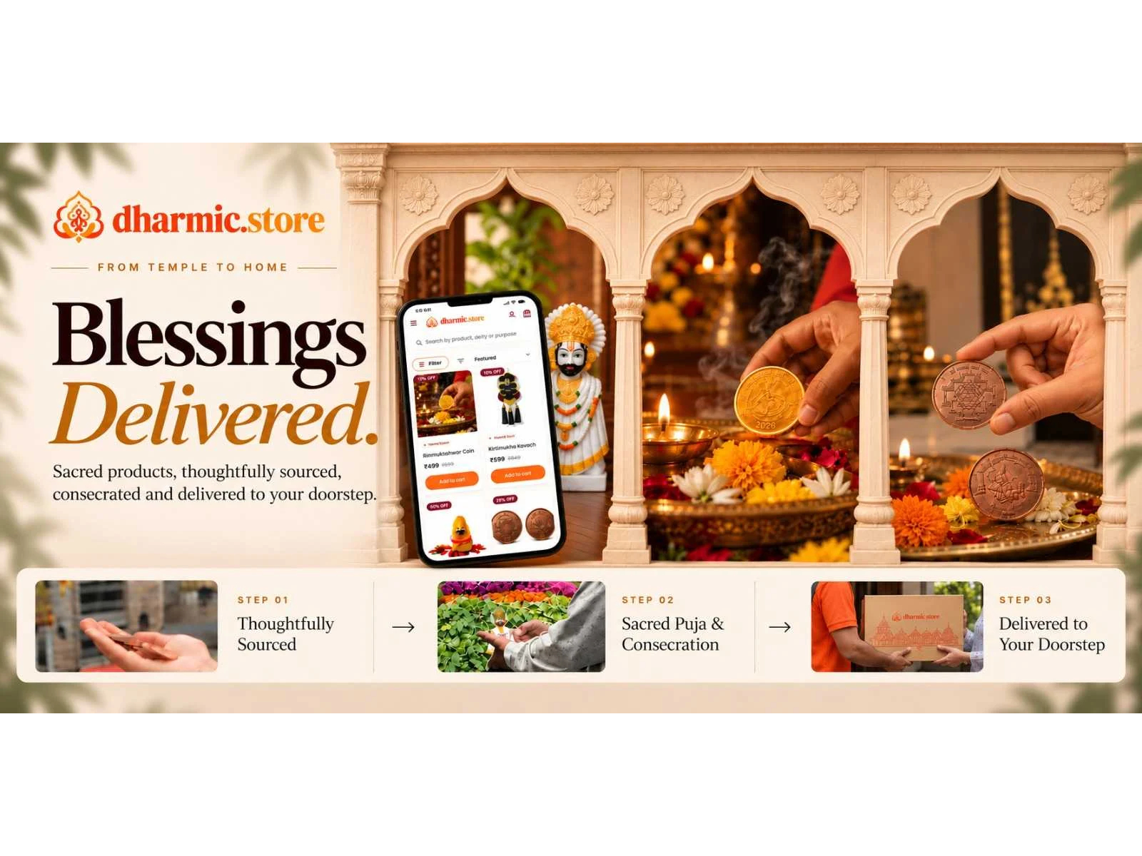 Dharmic Store, a Direct-to-consumer (D2C or DTC) initiative by House of Tech Innovation