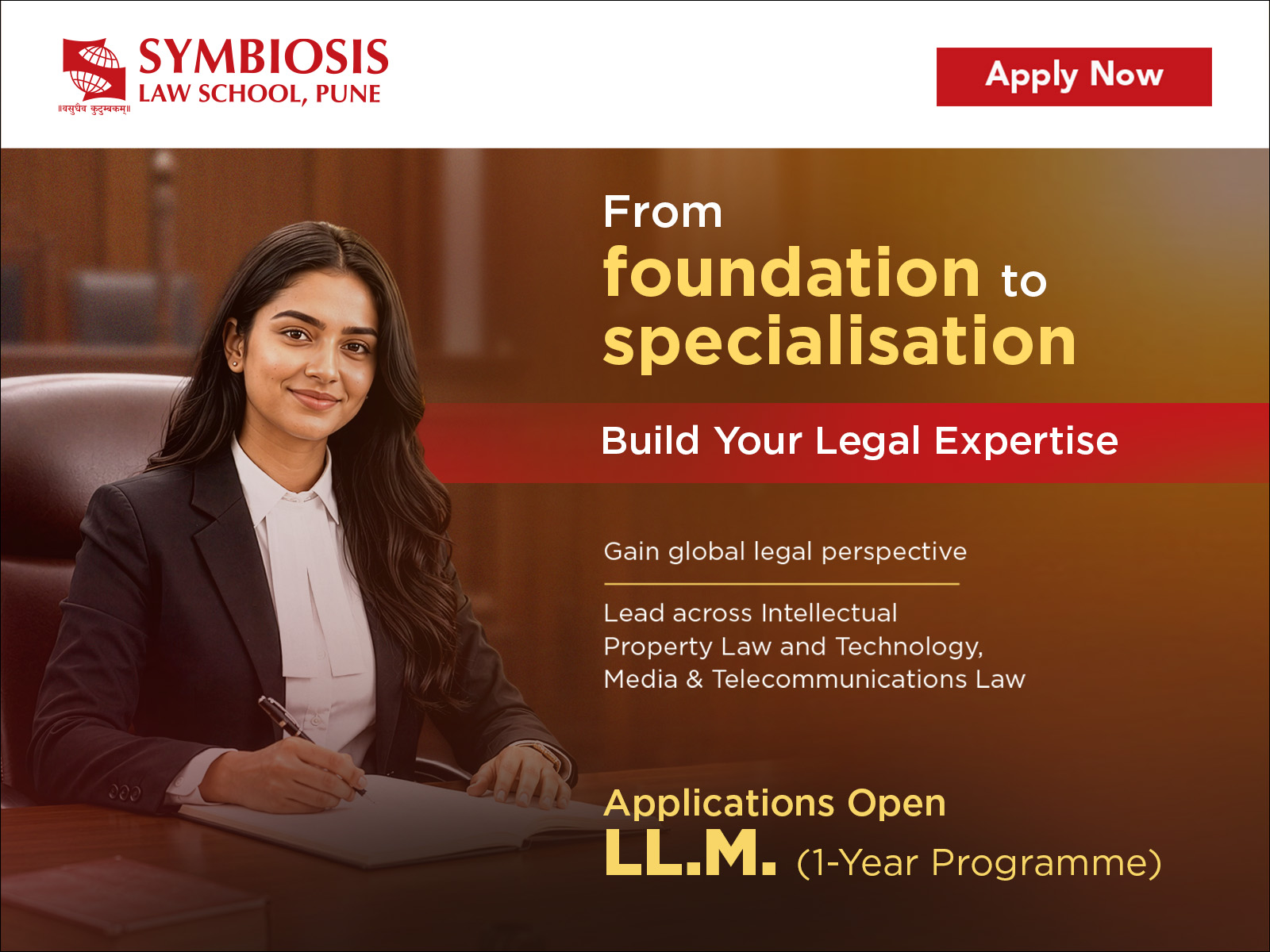SLS Pune Invites Applications for the One-Year LL.M. Programme via AIAT