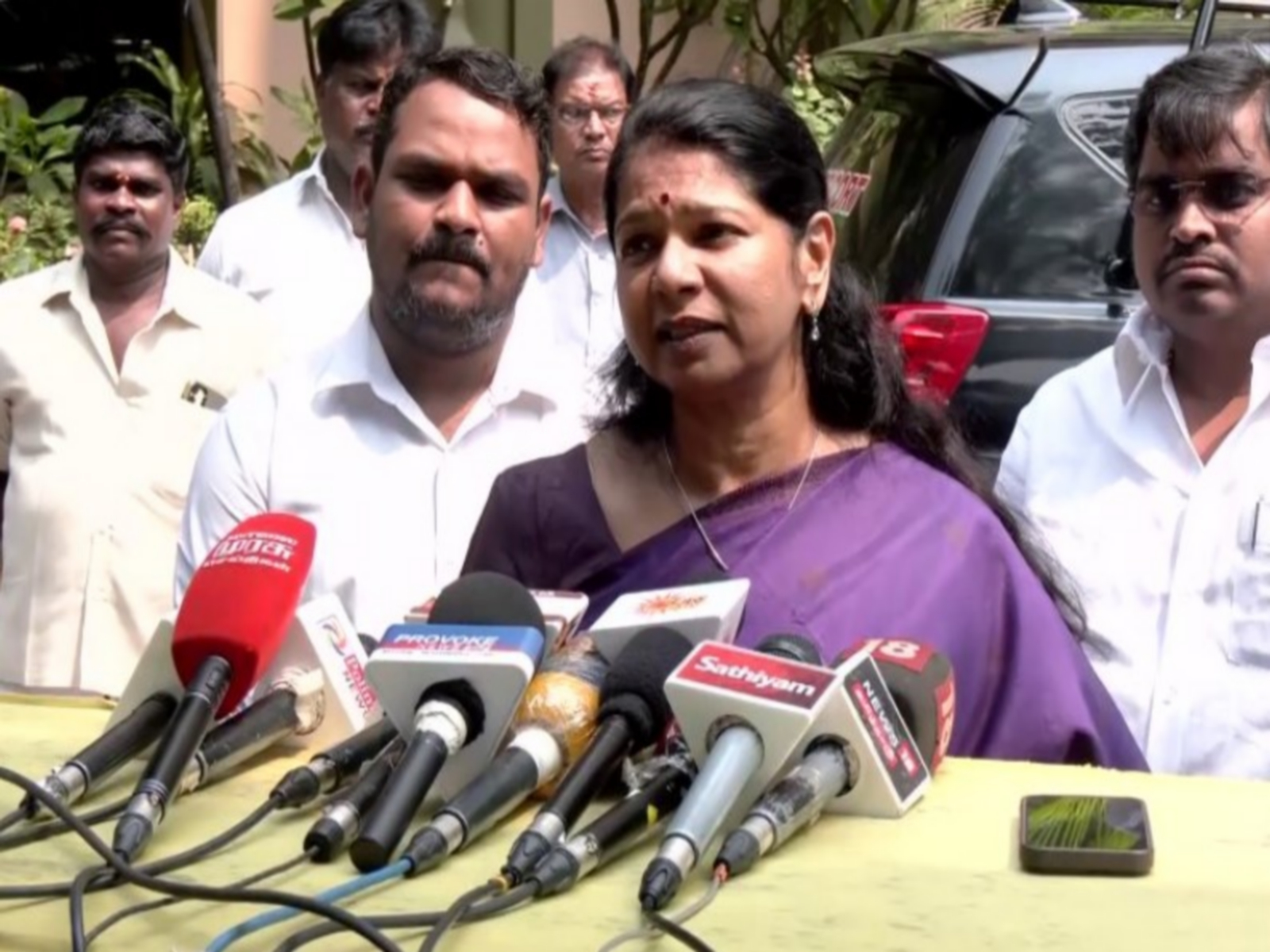 DMK Deputy General Secretary Kanimozhi (Photo/ANI)