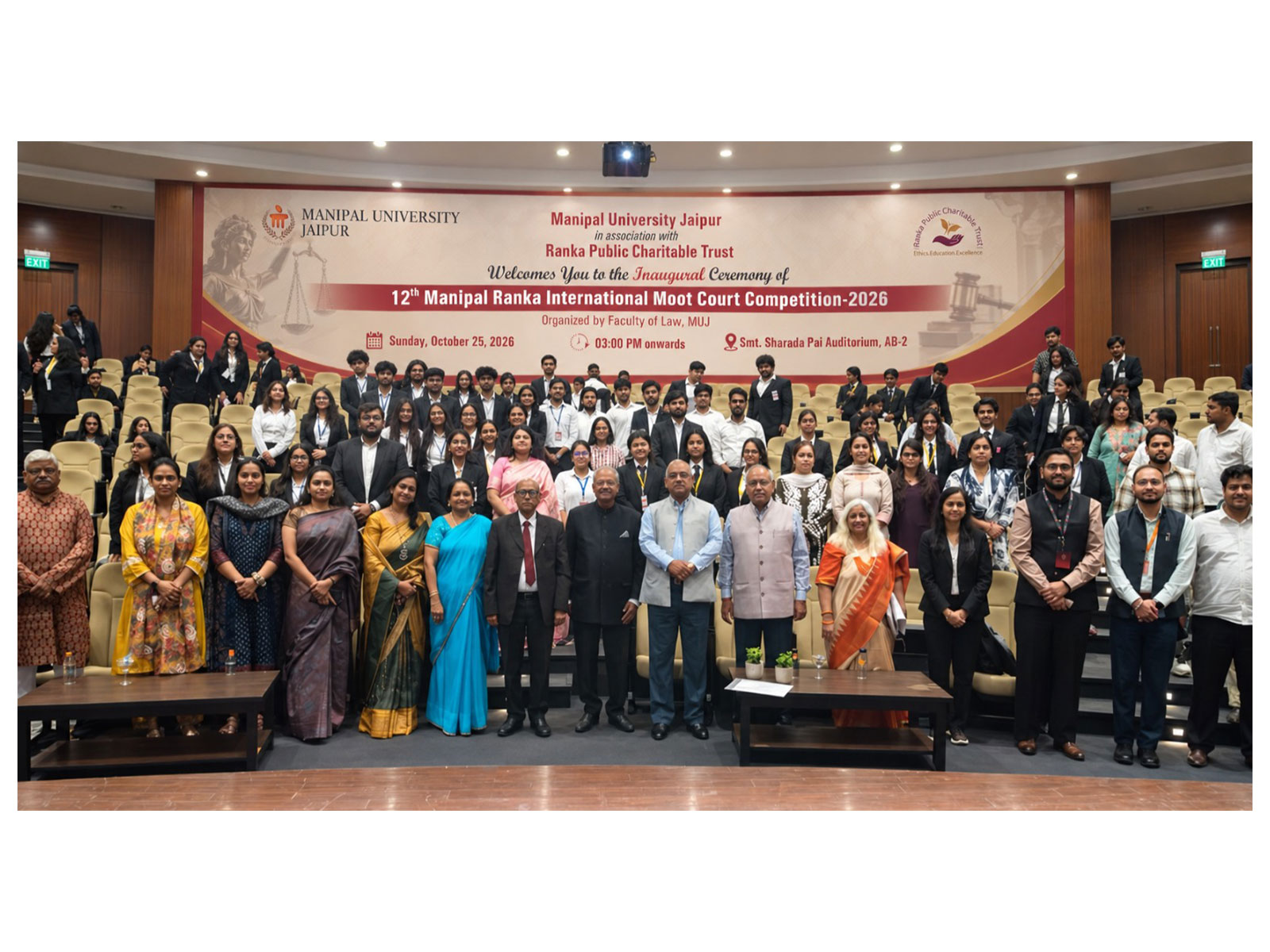 12th Manipal Ranka International Moot Court Competition organised at Manipal University Jaipur