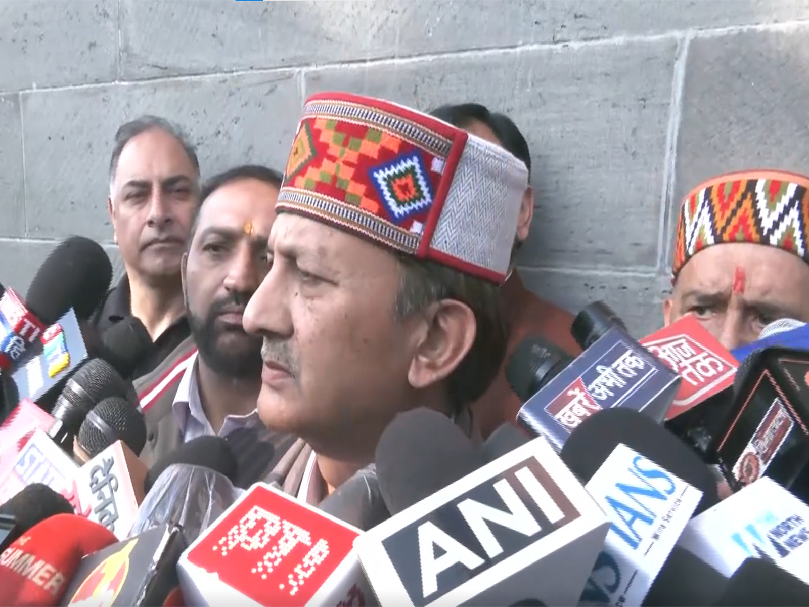 BJP Rajya Sabha MP Sikander Kumar (Photo: ANI)