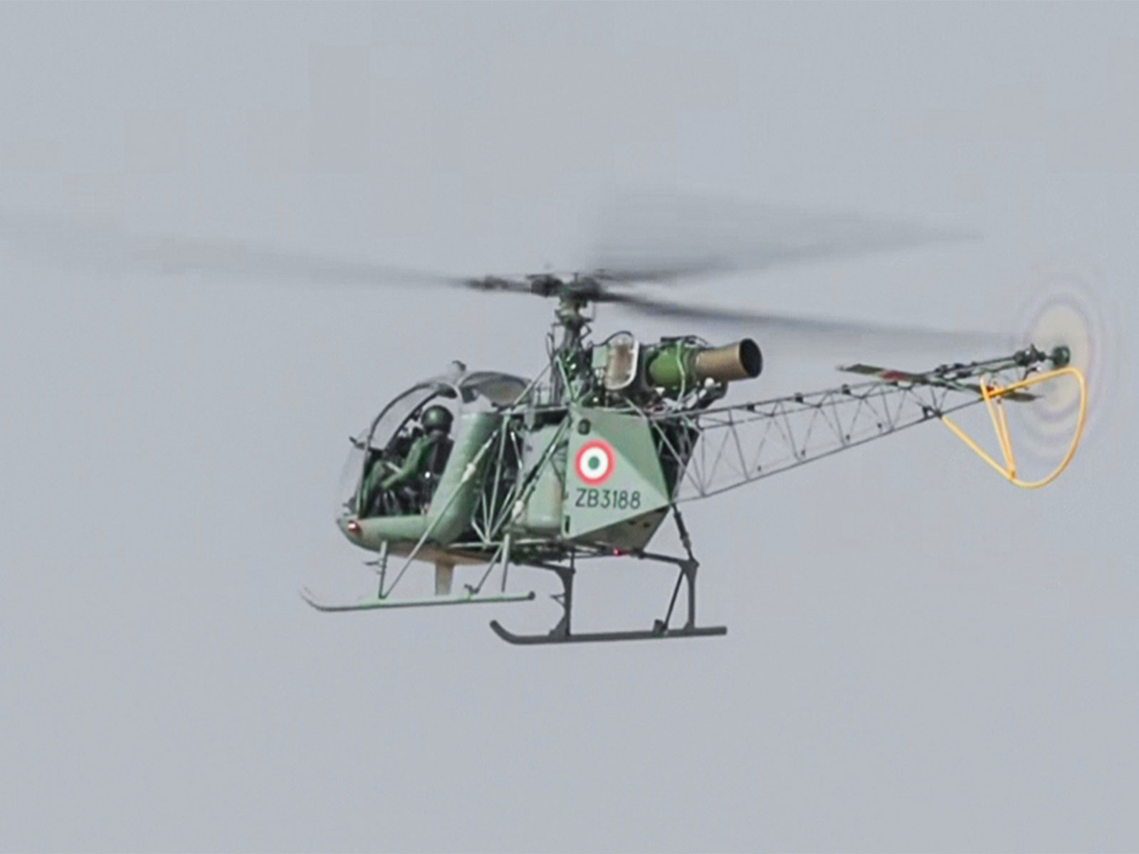 Cheetah Helicopter at the Air Force Station, in Jaisalmer (File photo/ANI)