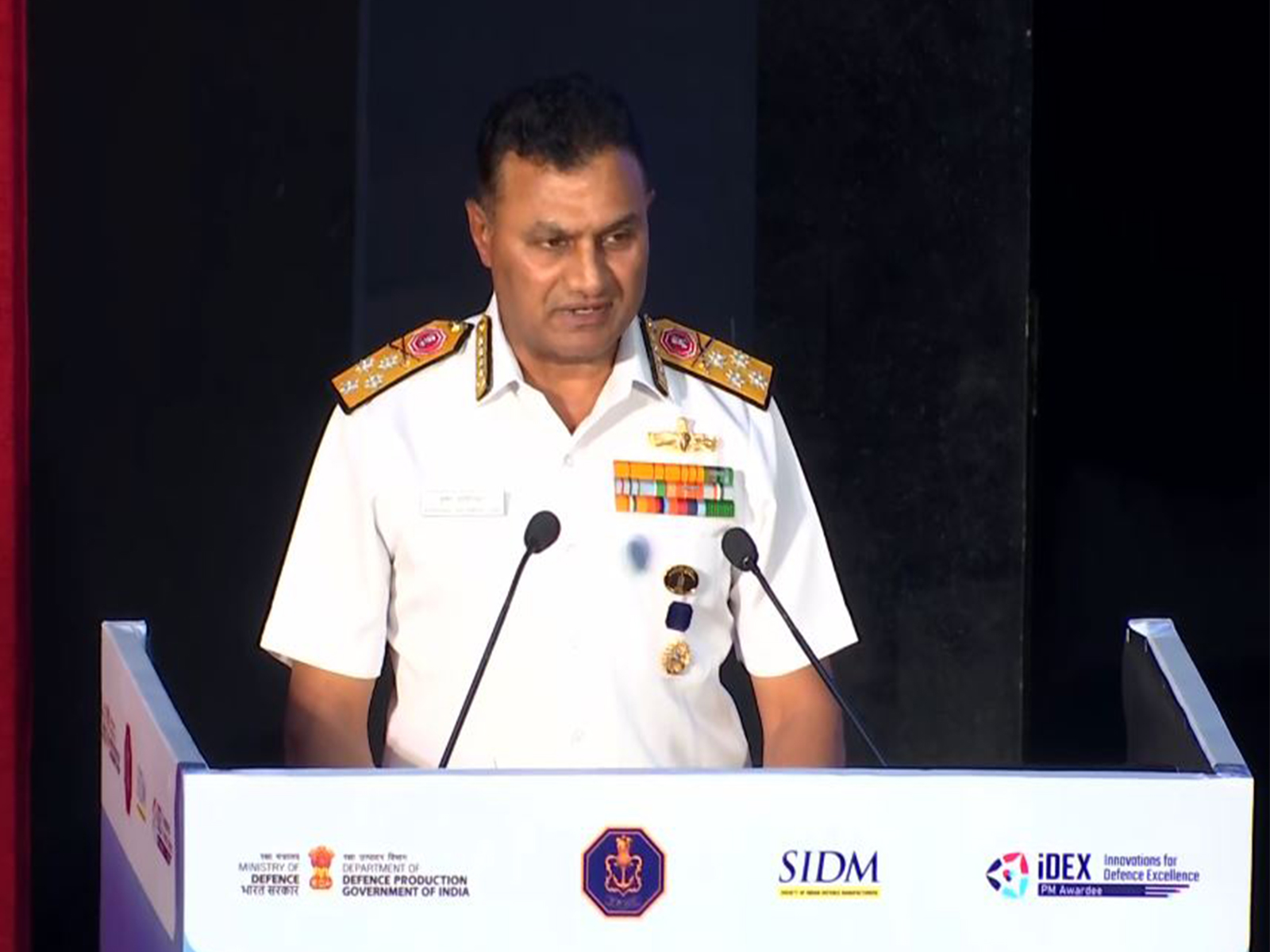 Chief of the Naval Staff (CNS) Admiral Krishna Swaminathan (Photo/ANI)