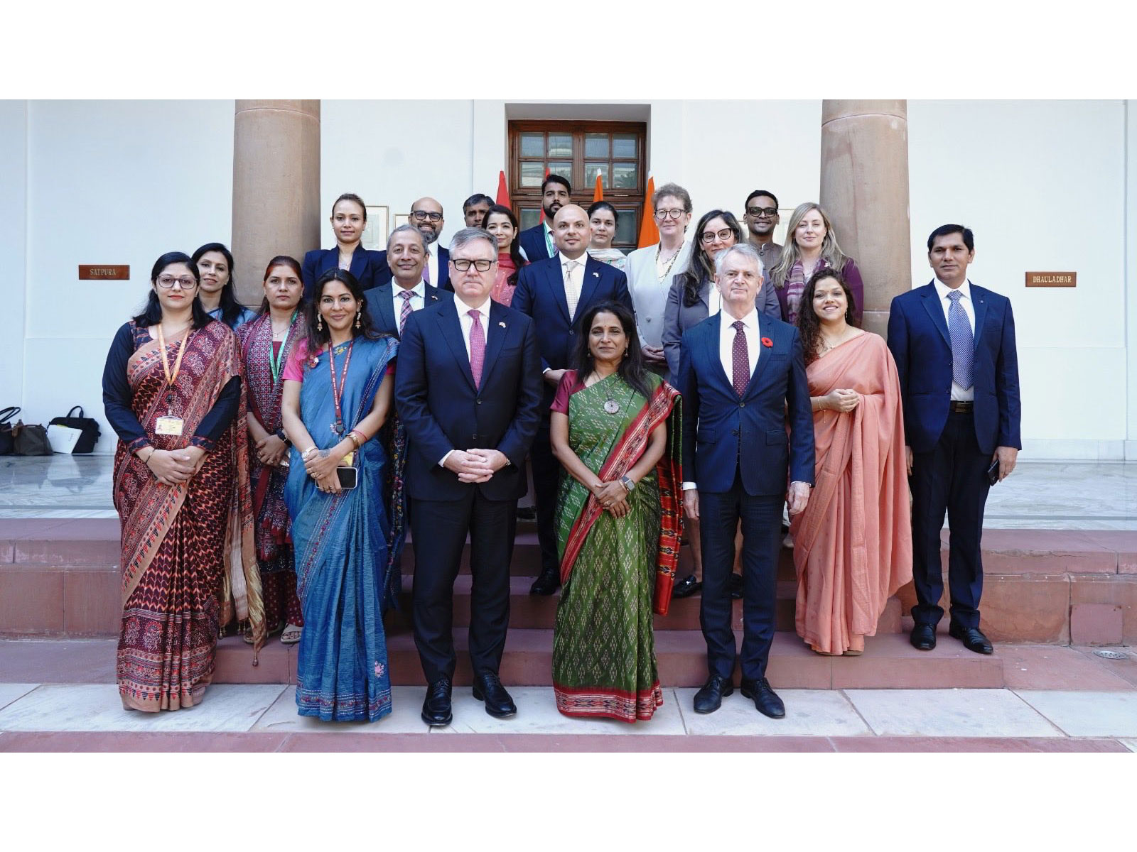 MEA Secretary Sripriya Ranganathan and IRCC Deputy Minister Ted Gallivan (Photo/MEA)