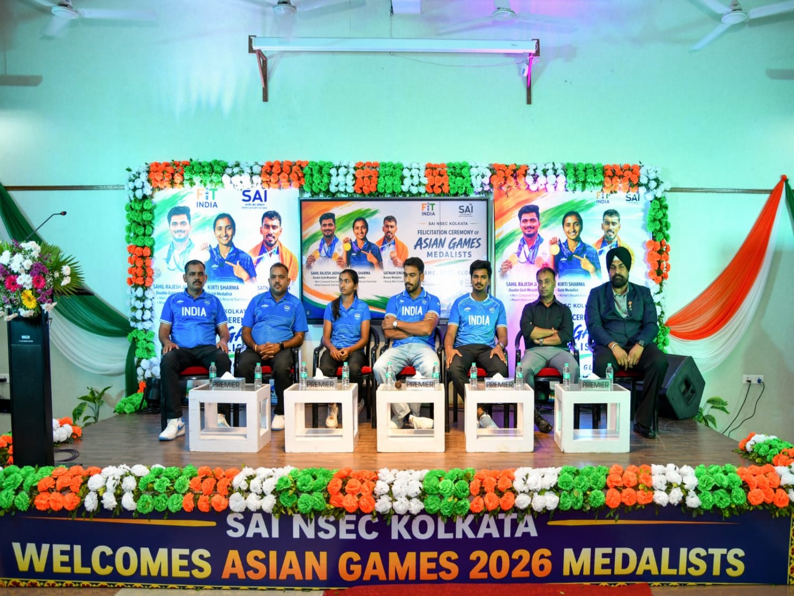 Indian archers at the SAI NSEC Kolkata. (Photo: SAI Media)