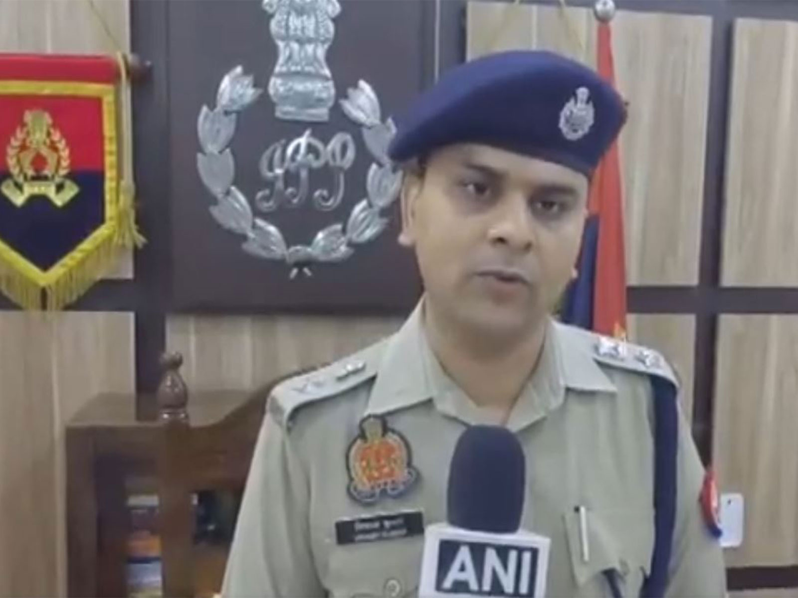 Jhansi SSP Vikas Kumar (Photo/ANI)