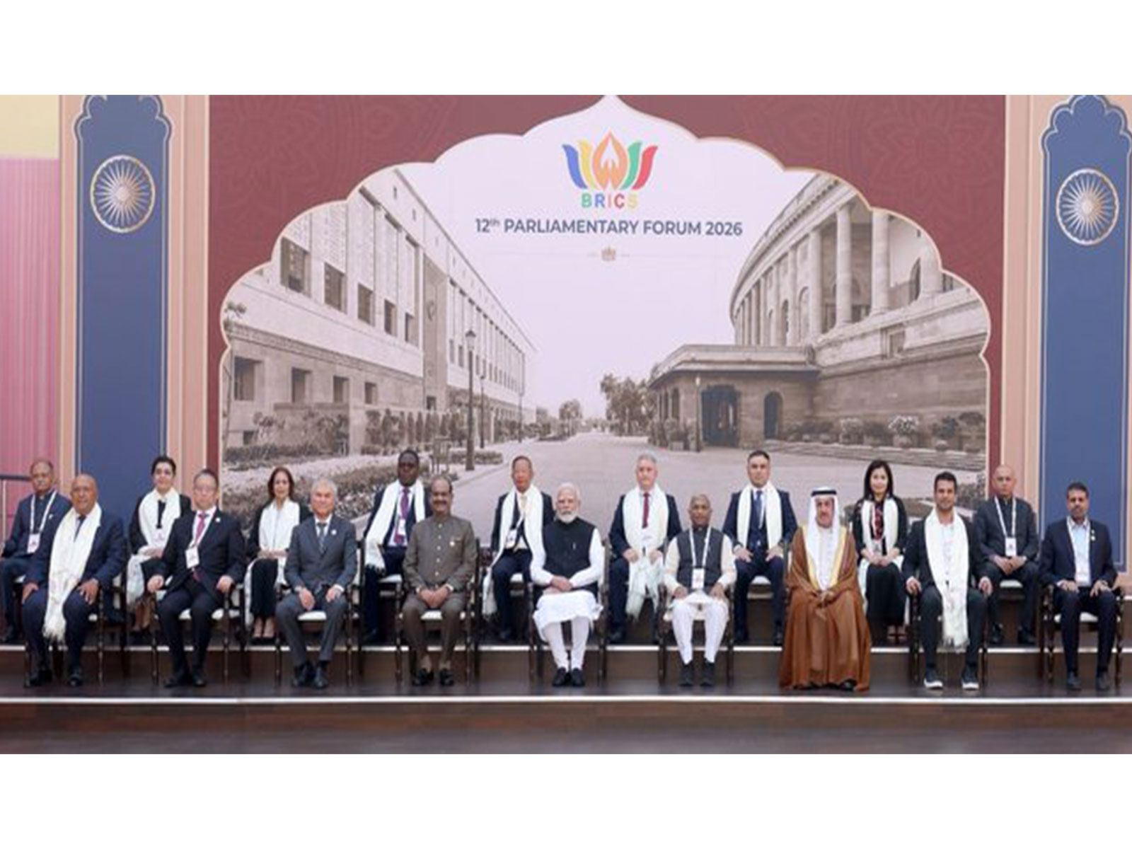 Prime Minister Narendra Modi at the 12th BRICS Parliamentary Forum (Photo/X@narendramodi)