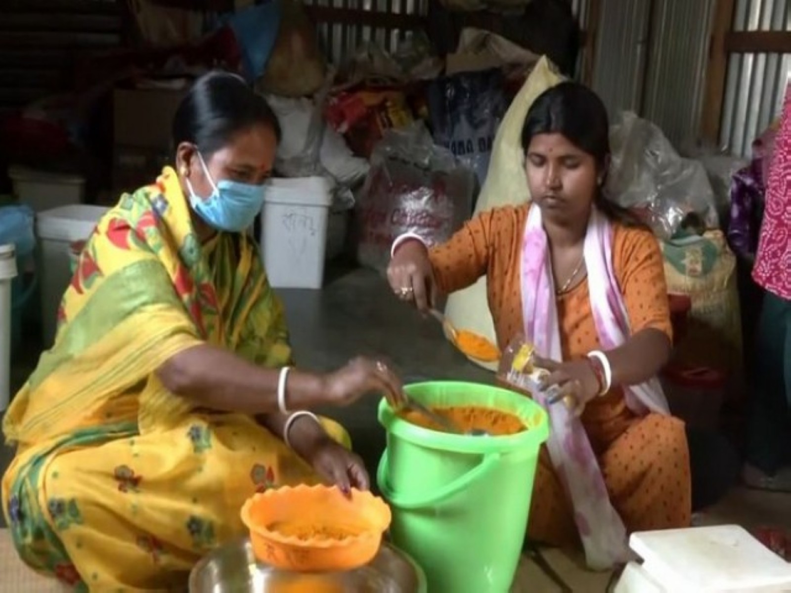 Women entrepreneurs from Hapania establish thriving spice business (File Photo/ANI)