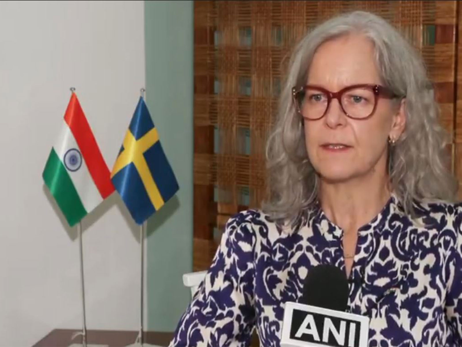 Petra Menander, Ambassador of Sweden to India (File photo/ANI)