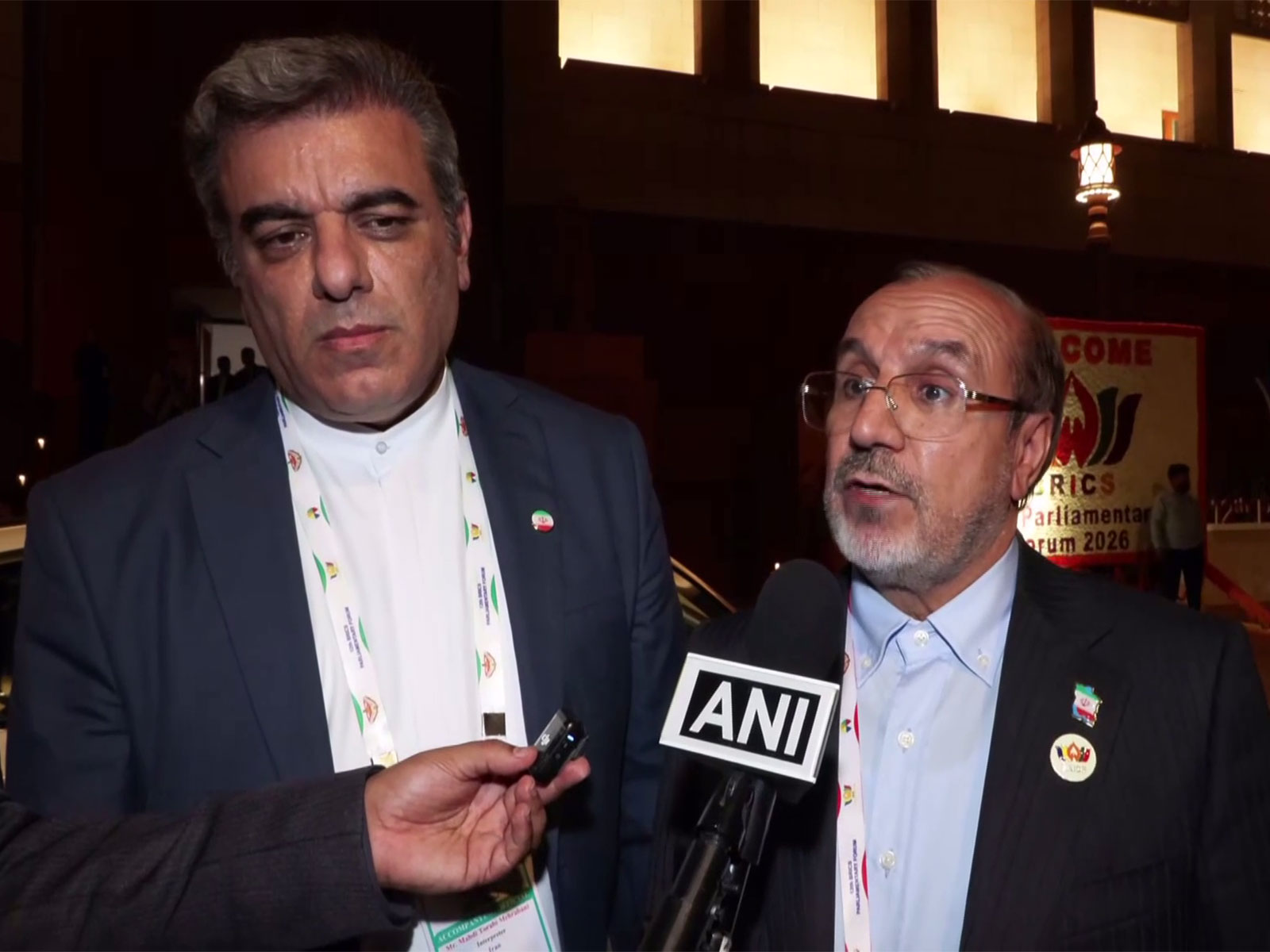  Iranian MP Ali Hadadi (Photo/ANI)