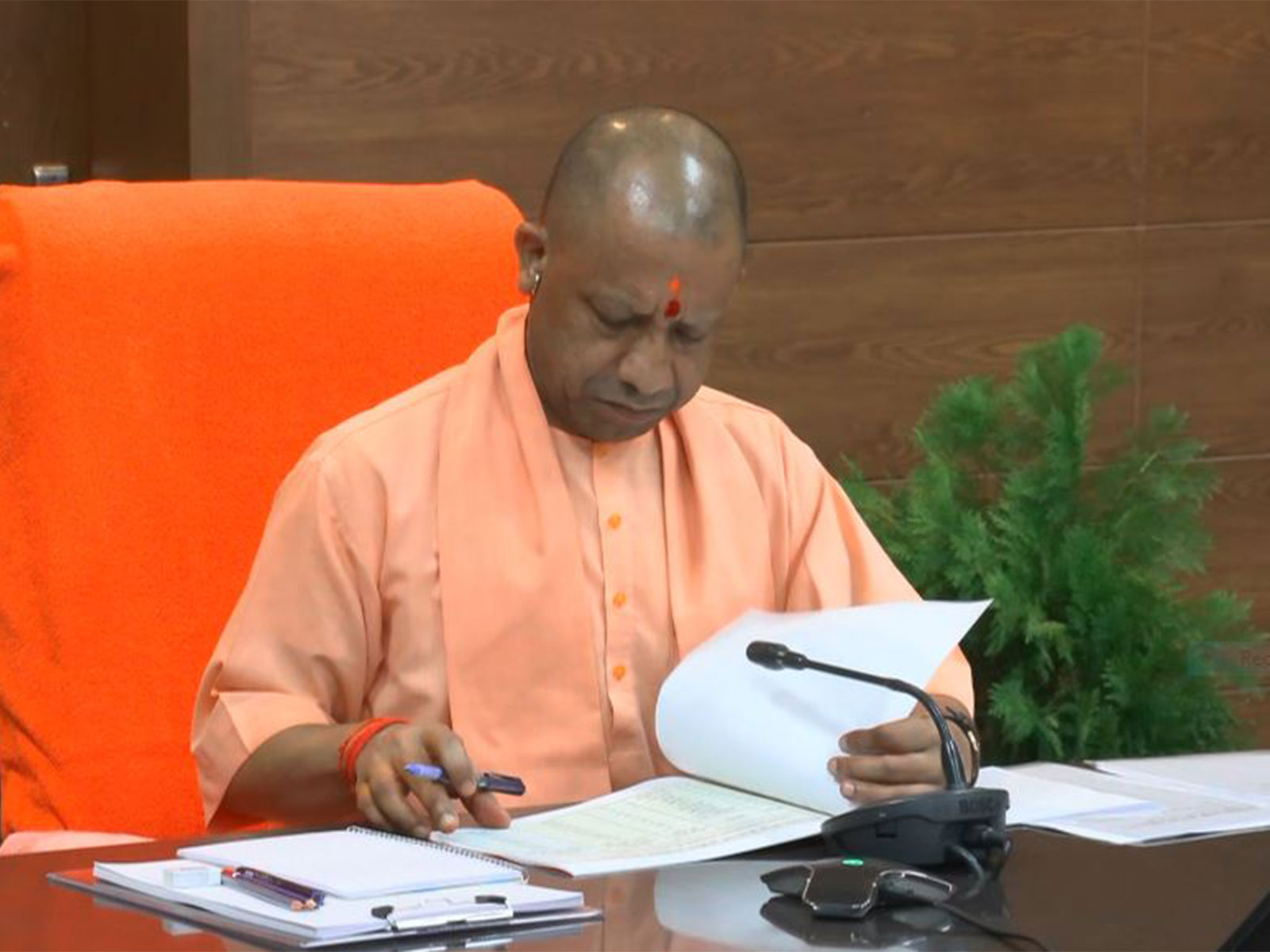 Uttar Pradesh Chief Minister Yogi Adityanath (File Photo: ANI)