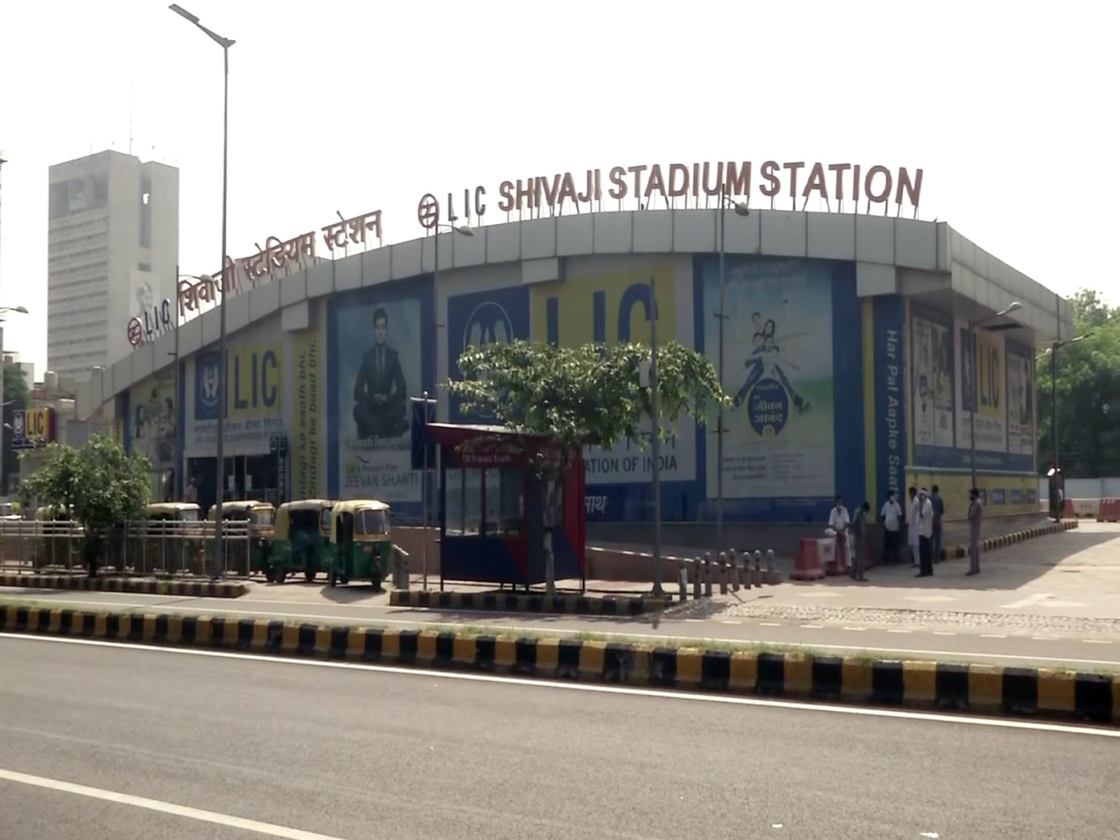 A view of Shivaji Stadium Metro Station (File Photo/ANI)