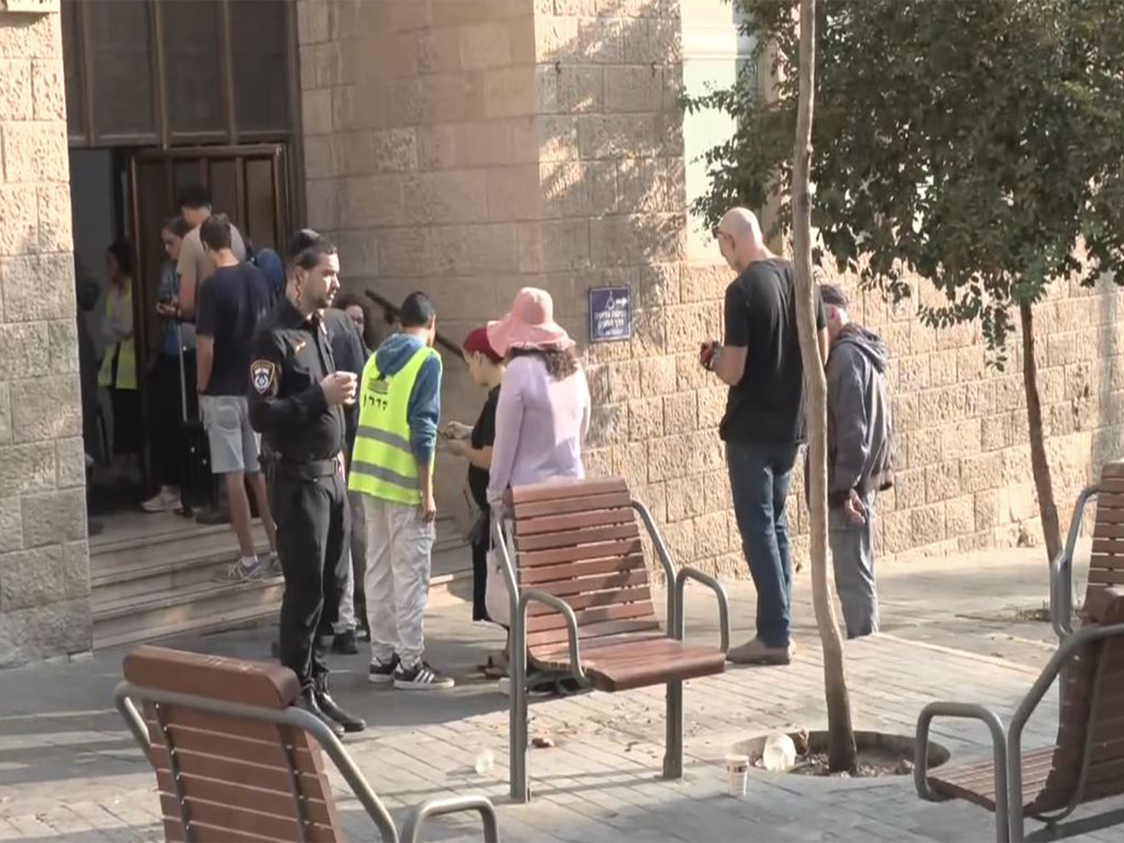 Voters outside a polling booth in Jerusalem (Photo/ANI)