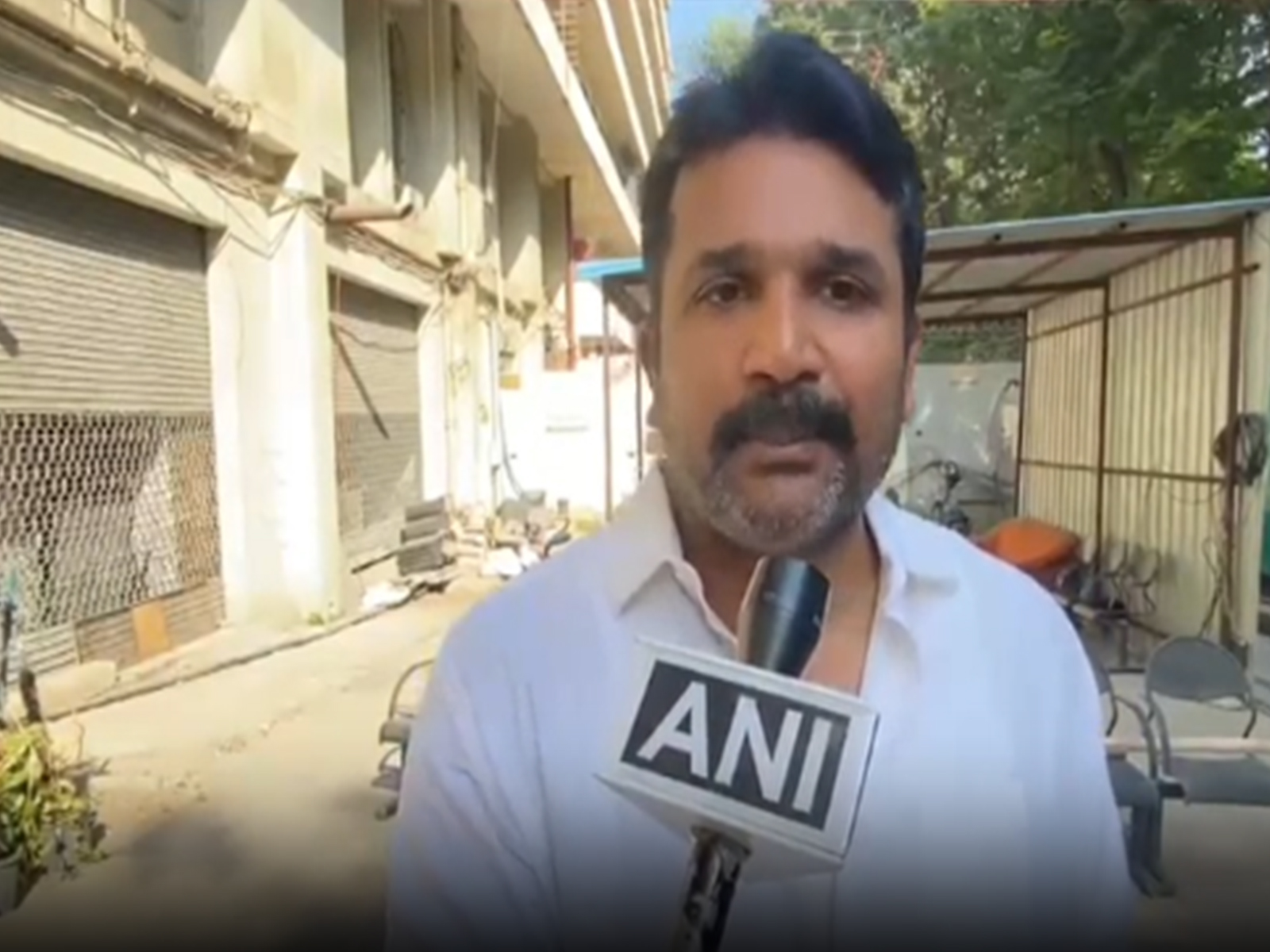  Bharat Rashtra Samithi (BRS) spokesperson Manne Krishank (Photo/ANI)