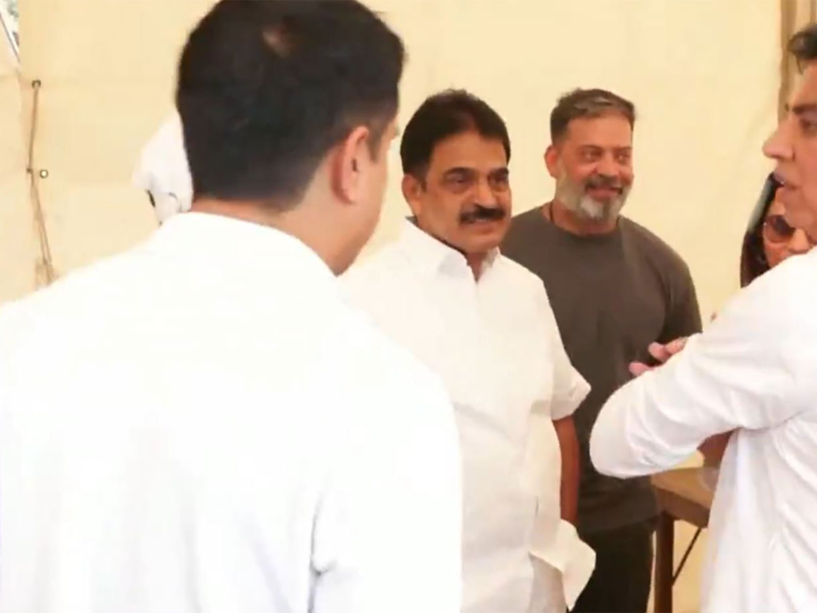 Congress Gen Secy KC Venugopal at Ram Leela Maidan Delhi (Photo/ ANI)