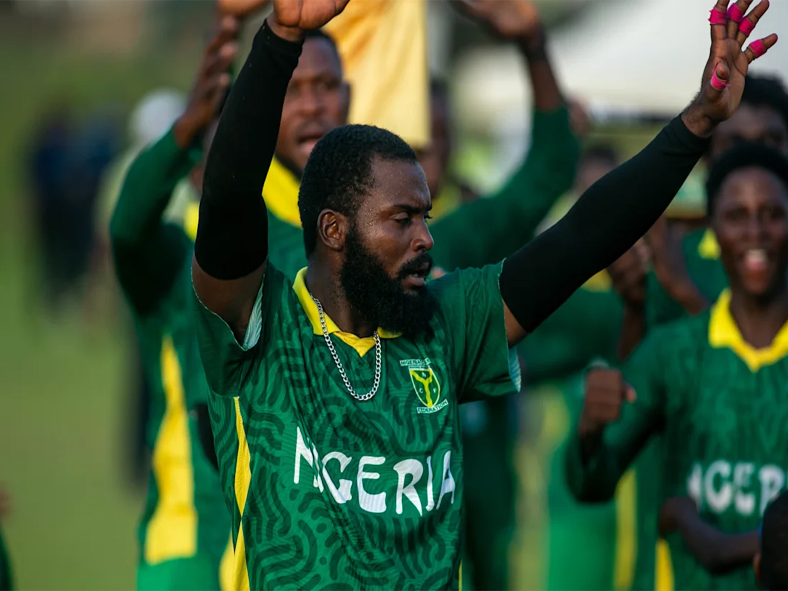 Nigeria players. (Photo/ICC)