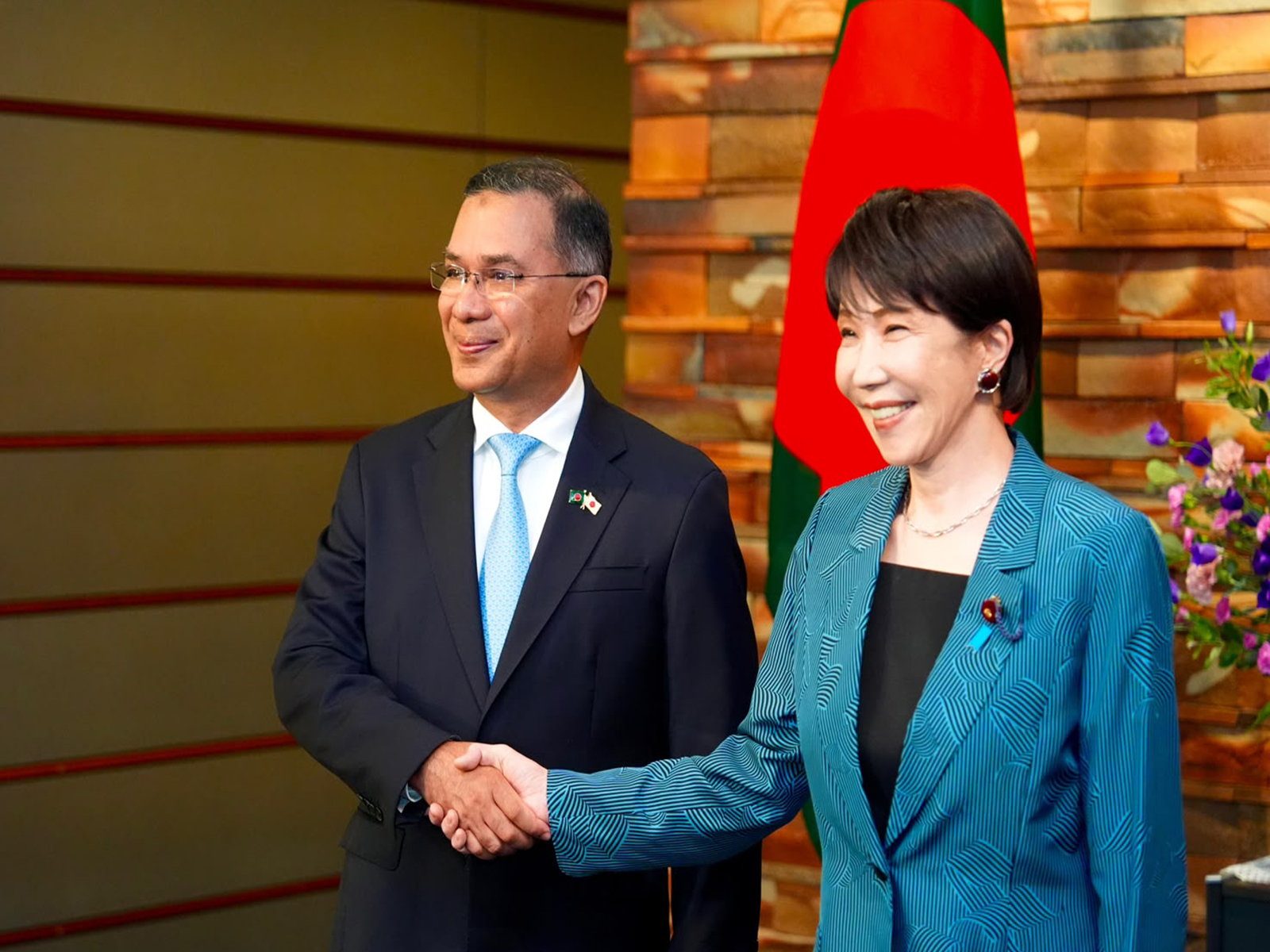 Bangladesh Prime Minister Tarique Rahman and Prime Minister of Japan, Sanae Takaichi (Photo/Bangladesh PMO)