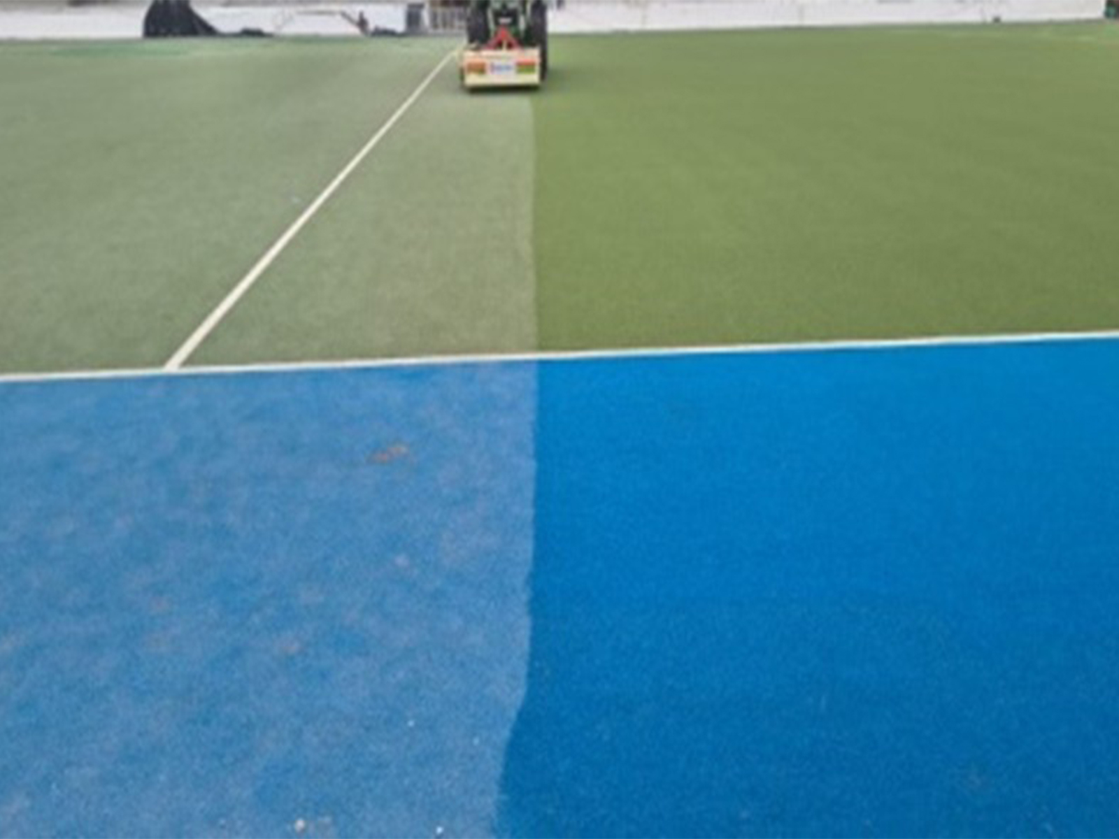Before & After: Horger Machine in Action at Surjit Singh Hockey Stadium, Jalandhar