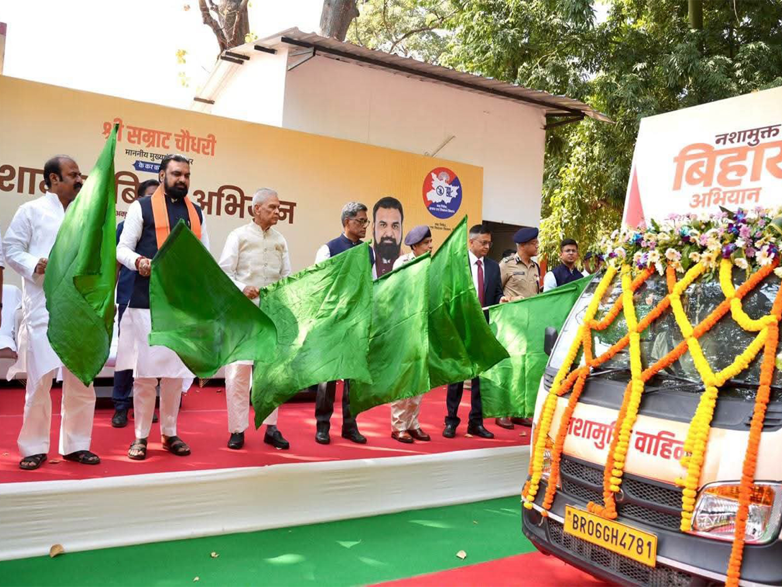 Bihar CM Samrat Chaudhary launches month-long drug-free campaign (Photo: X/@samrat4bjp)
