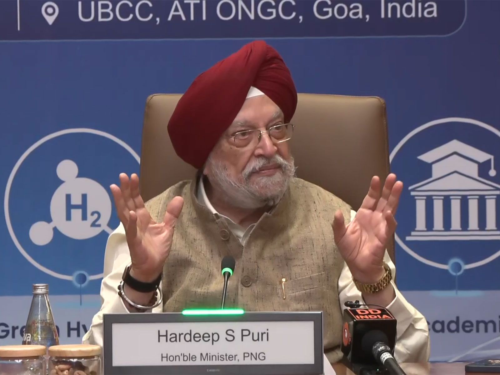Hardeep Singh Puri, Union Minister for Petroleum and Natural Gas (Photo/ANI)