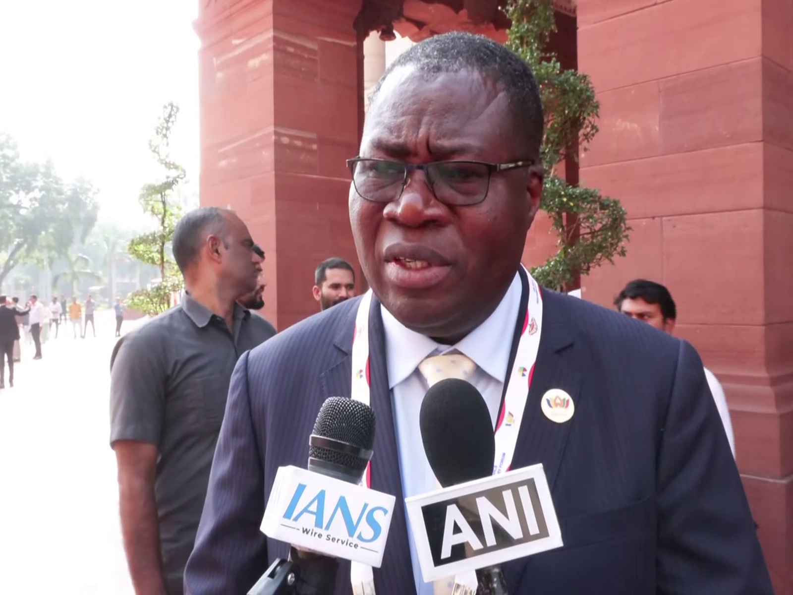 Uganda Parliament Speaker Marksons Jacob Oboth (Photo/ANI)