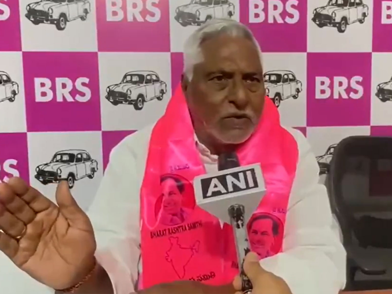  Bharat Rashtra Samithi (BRS) General Secretary T Jeevan Reddy (Photo: ANI)