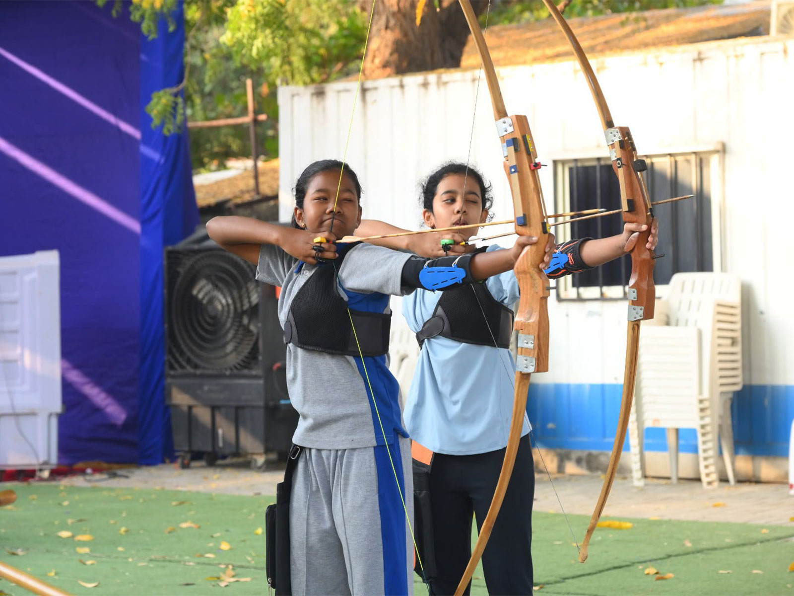 Visual from the archery action. (Photo: ISSO)