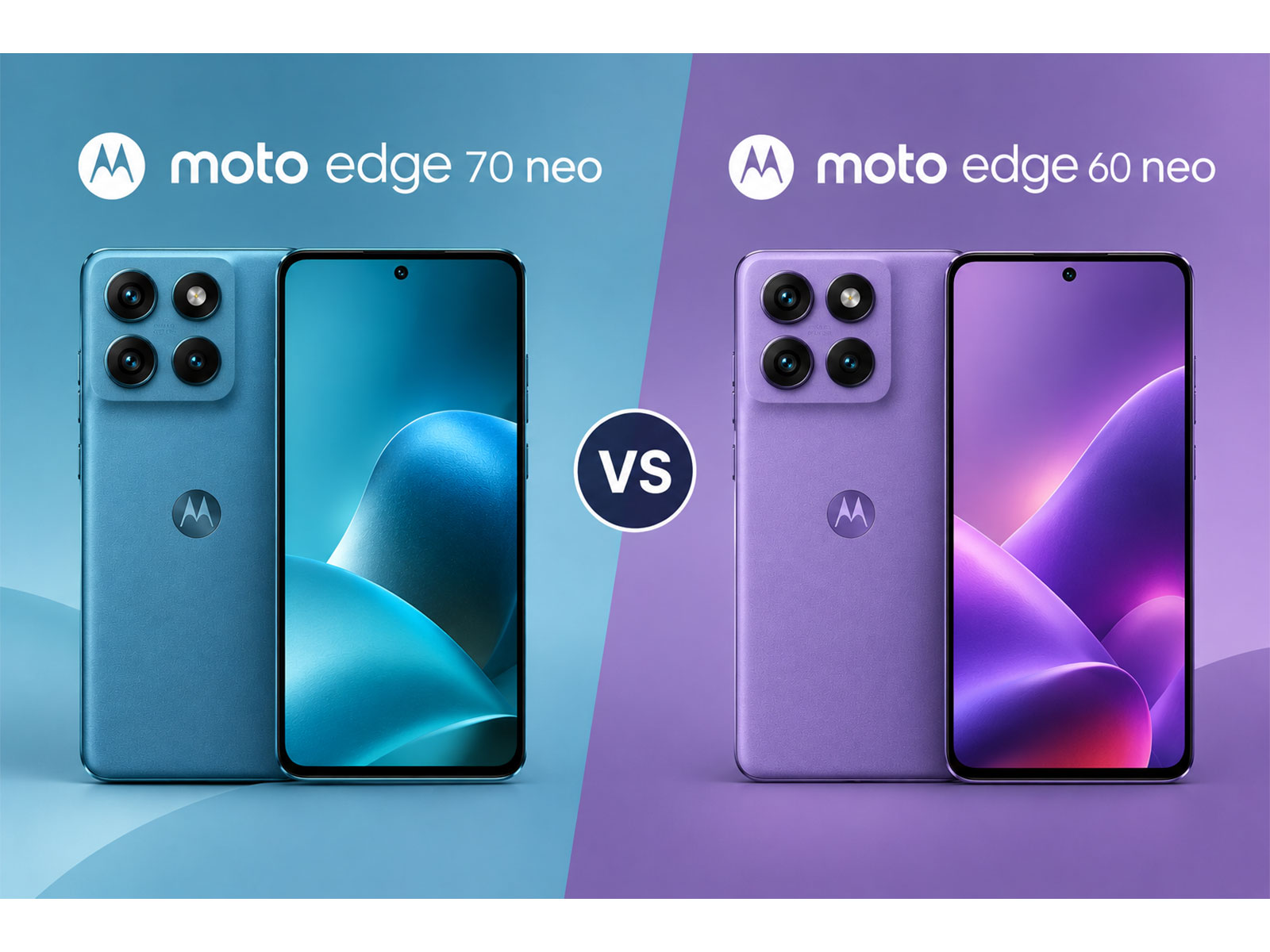 Moto Edge 70 Neo vs Edge 60 Neo: Compare design, display, camera, performance, battery life, and key features to see which smartphone suits you best