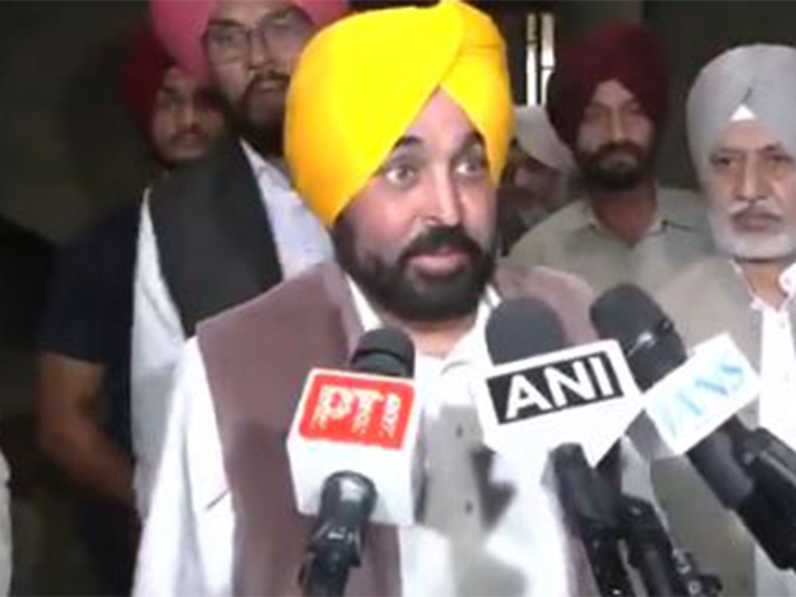 Punjab Chief Minister Bhagwant Mann (Photo: ANI)