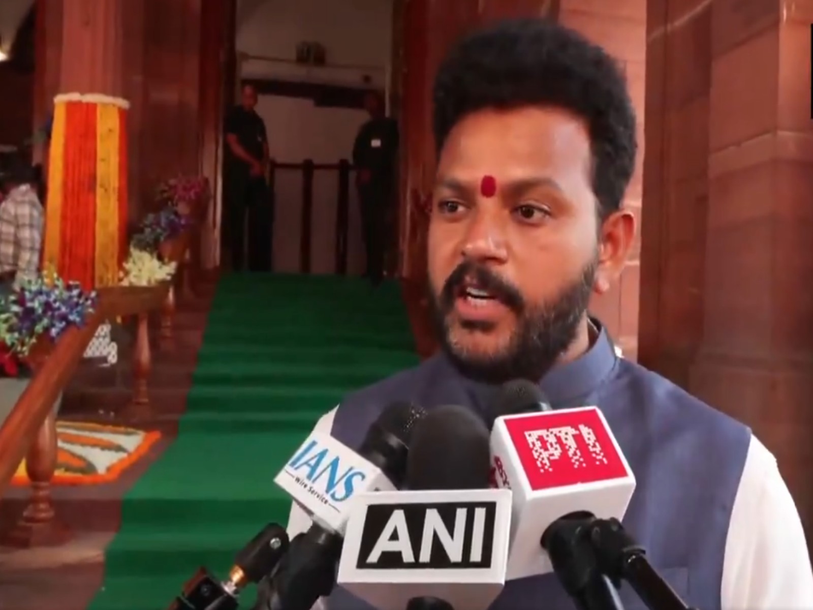  Union Minister of Civil Aviation Ram Mohan Naidu (Photo: ANI)
