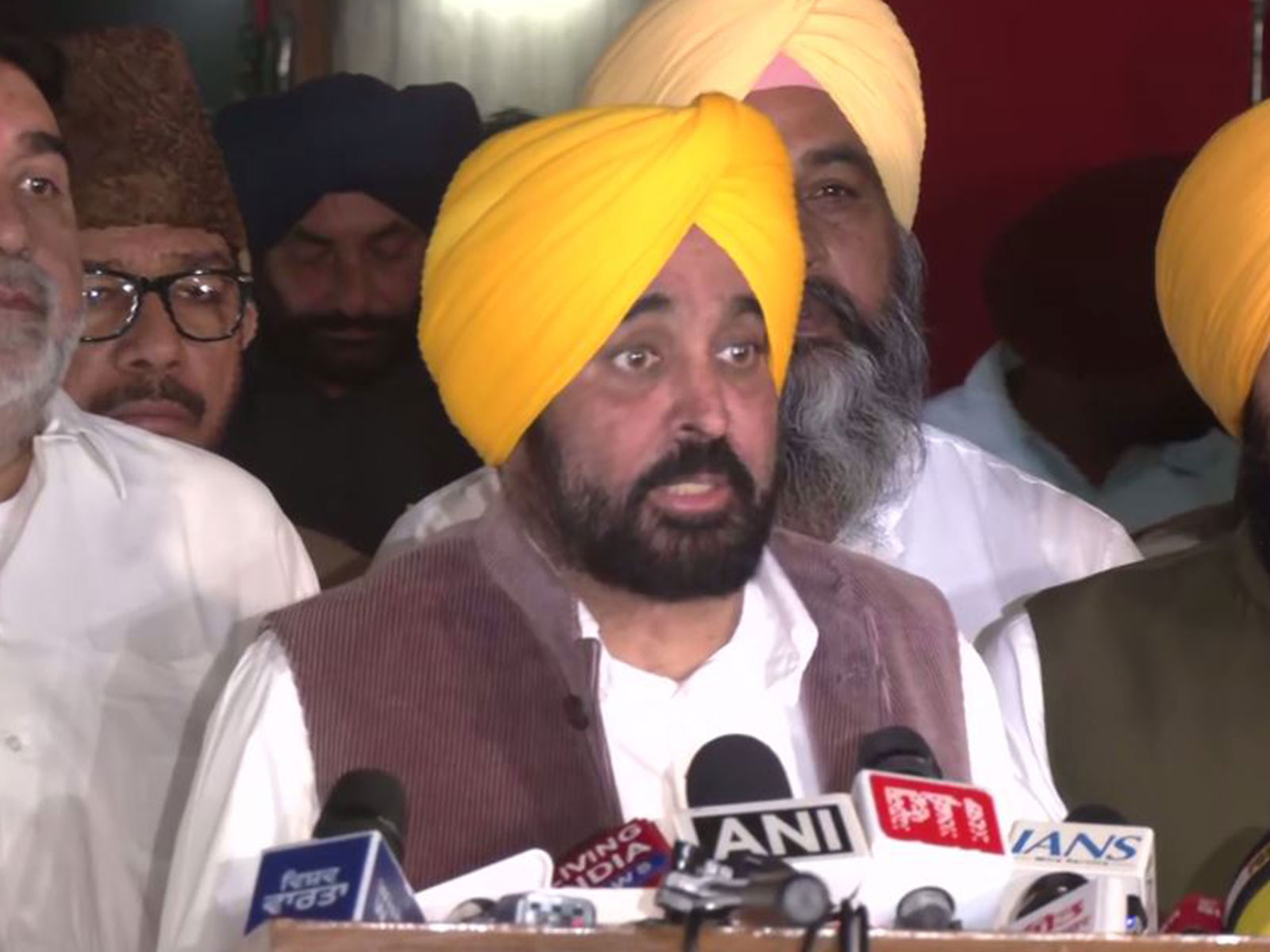 Punjab Chief Minister Bhagwant Mann (Photo/ANI)