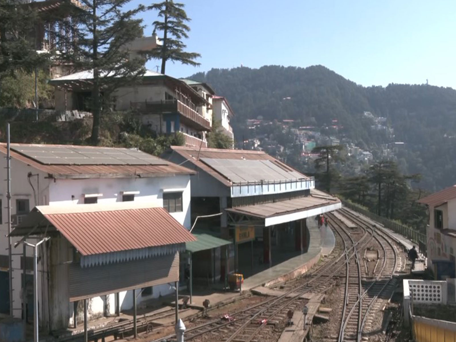 Shimla Railway Station (Photo/ANI)
