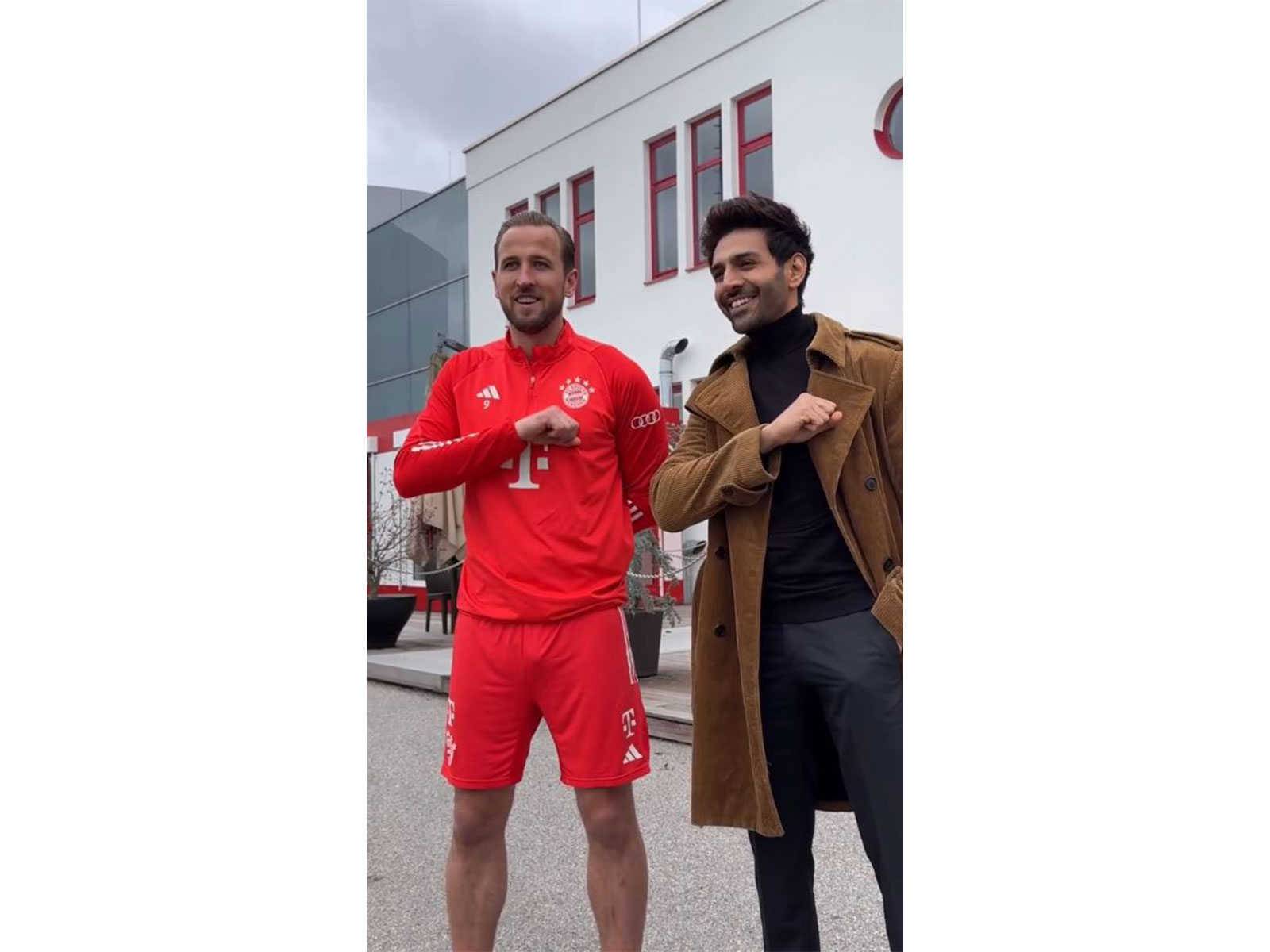 Harry Kane, Kartik Aaryan (Photo/Instagram/@kartikaaryan)