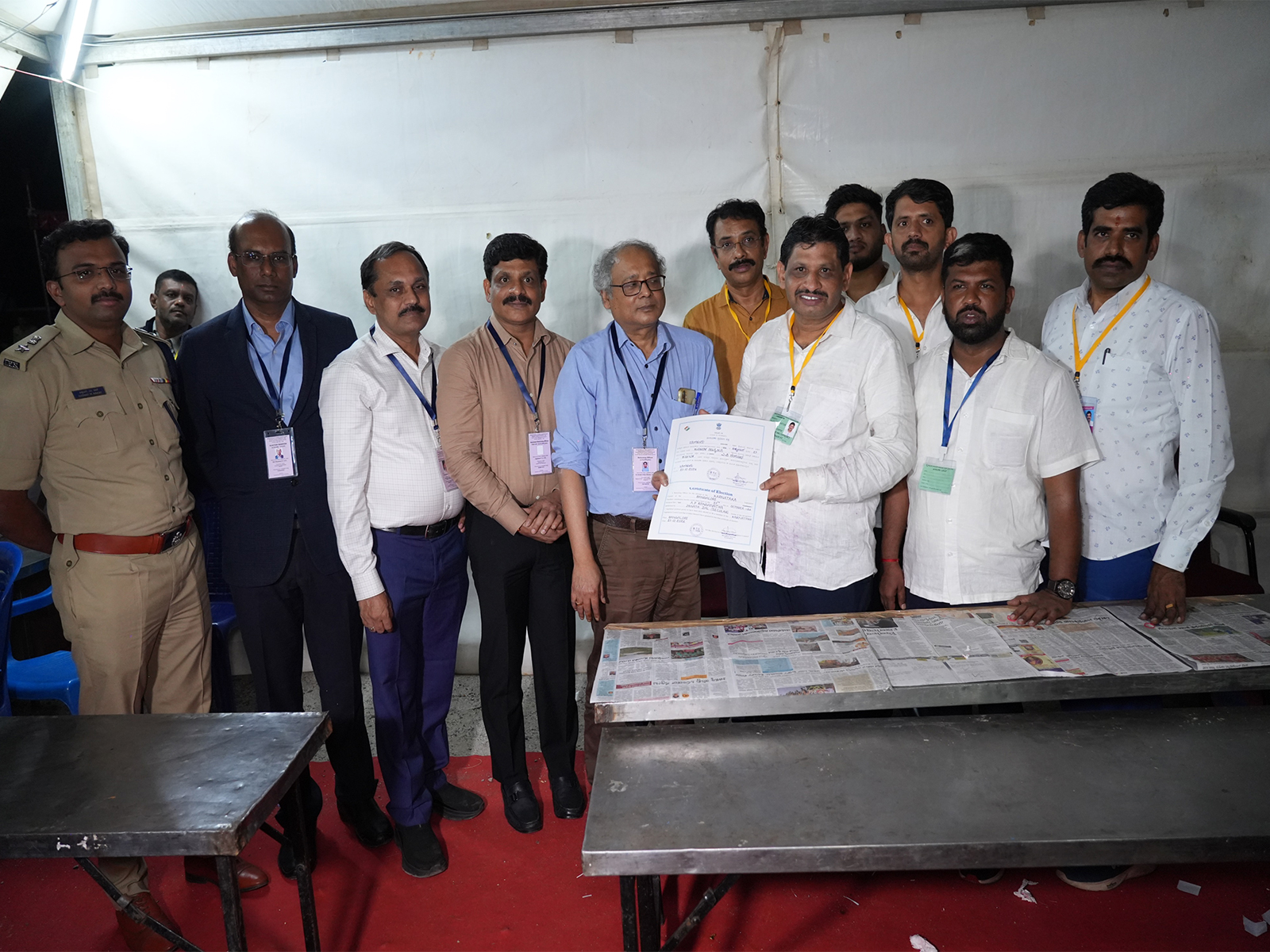 JD(S)-BJP alliance candidate AP Ranganath (Photo/@APRanganath)