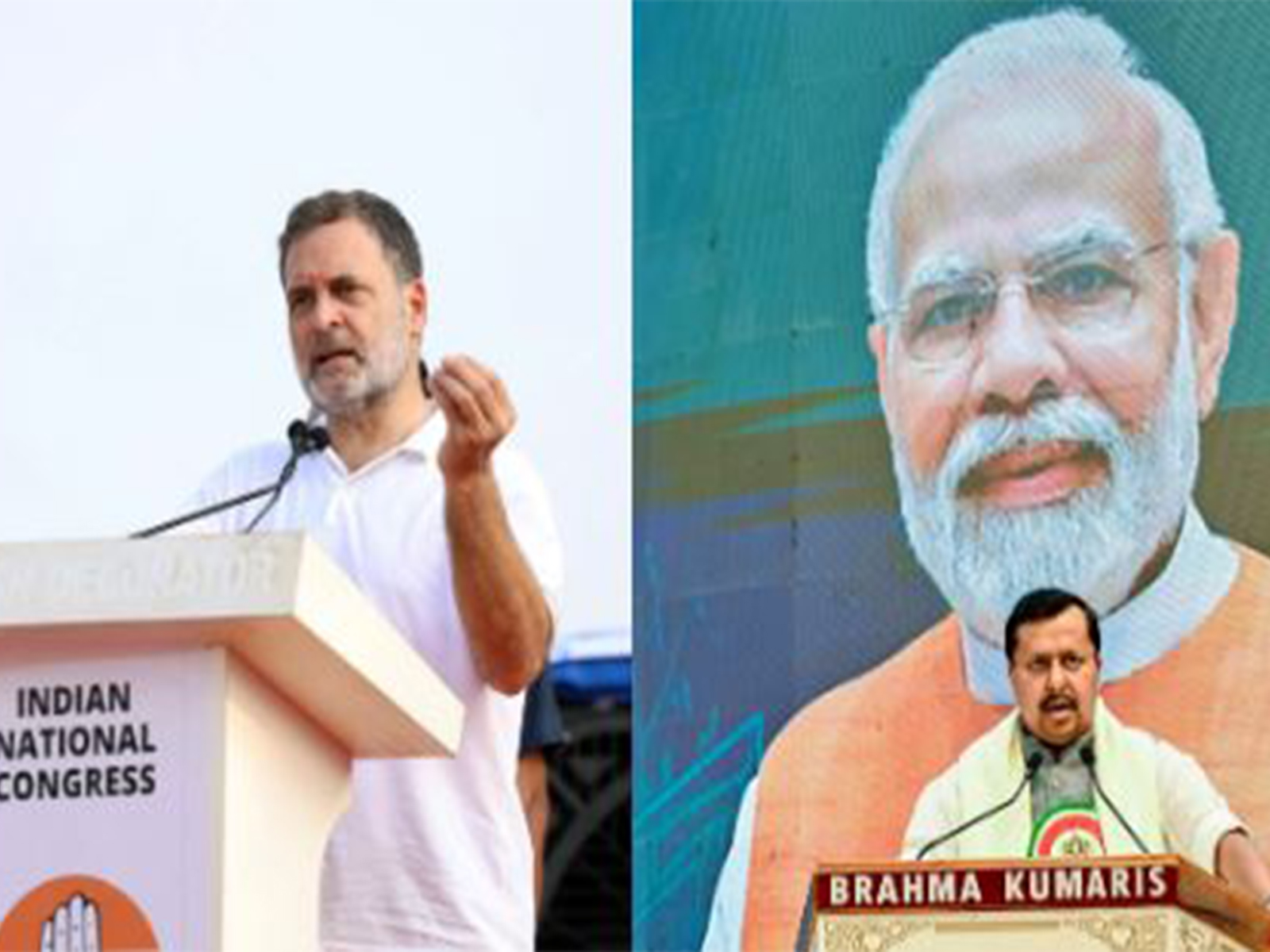 Leader of Opposition in Lok Sabha Rahul Gandhi and BJP president Nitin Nabin (File Photo/ANI-X@BJP)