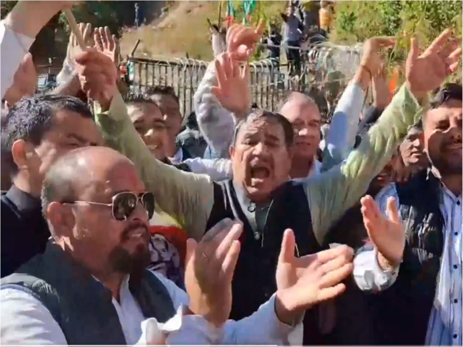Protest in Uttarakhand (Photo/ANI)