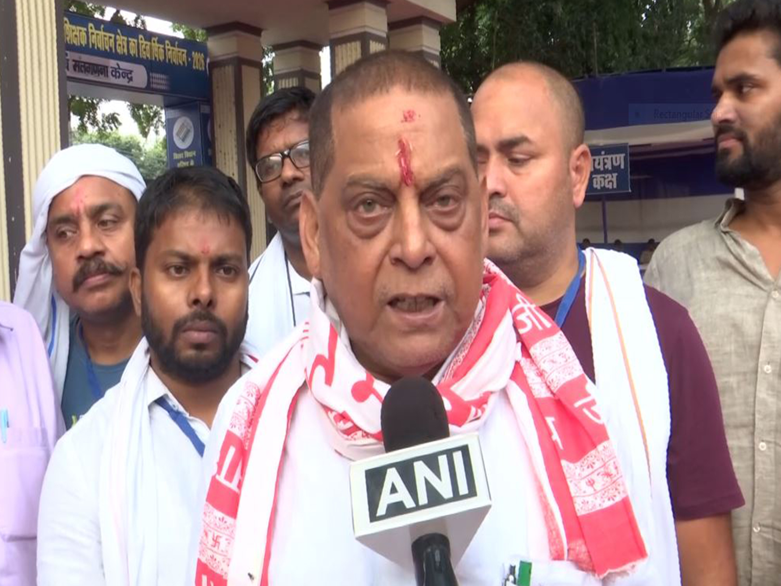 JDU leader and MLC candidate from Patna Graduate Constituency Neeraj Kumar (Photo/ANI)