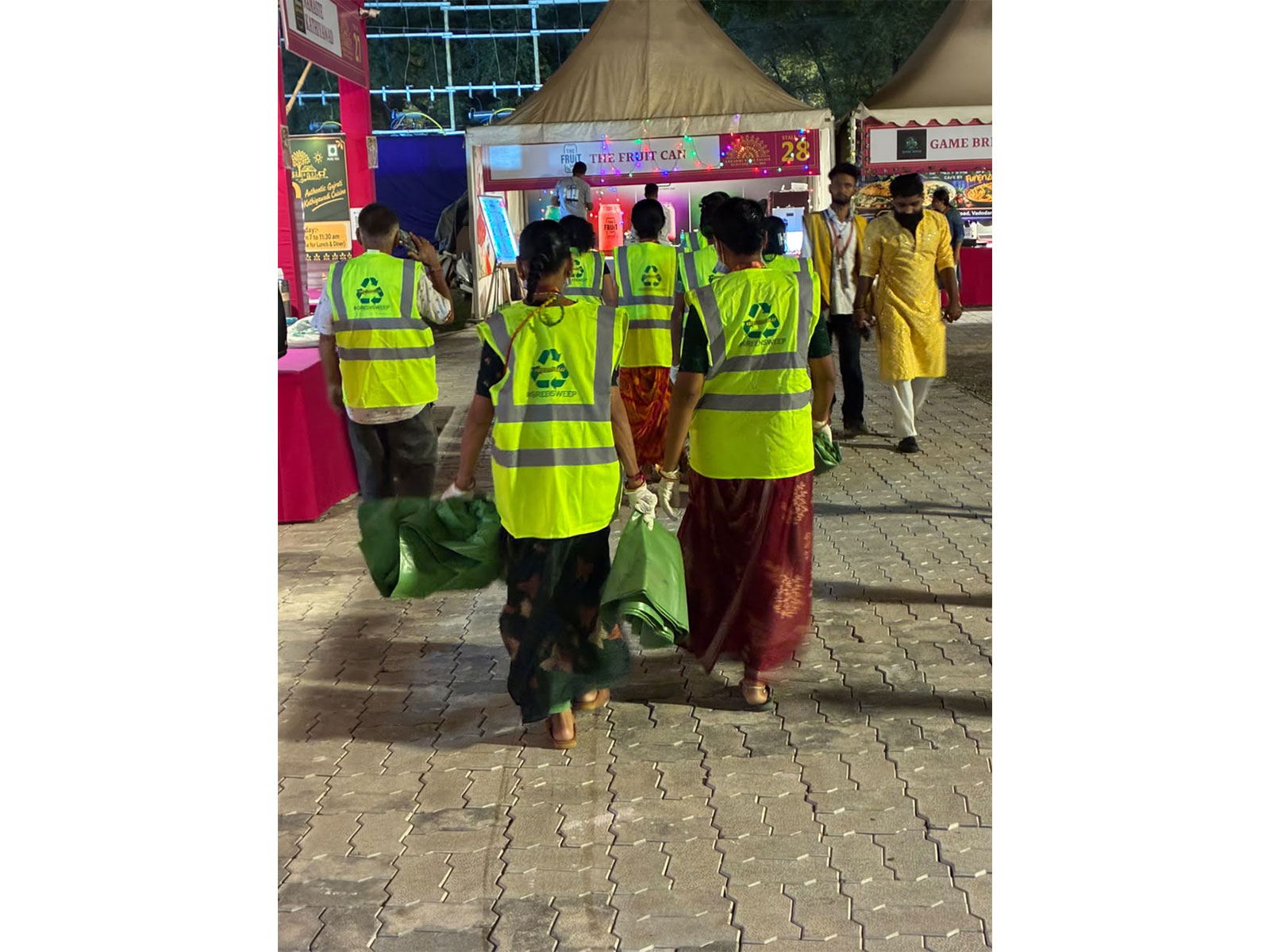 Hindustan Coca-Cola Beverages, Anandana - The Coca-Cola India Foundation, and Lakshya promote responsible PET bottle collection during Navratri in Vadodara. 