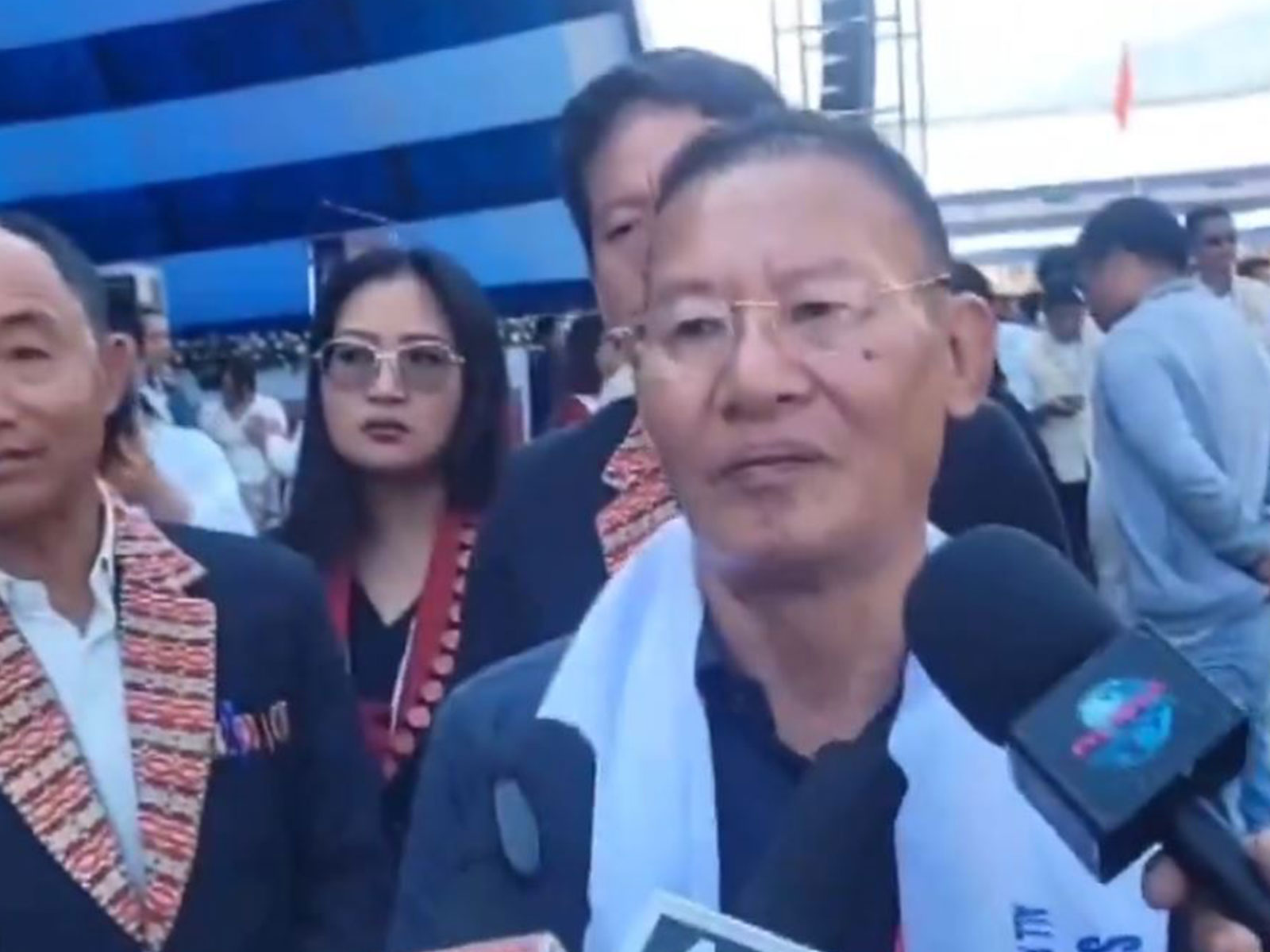 Arunachal Pradesh Minister for Urban Affairs, Land Management, and Civil Aviation, Balo Raja (Photo/ANI)