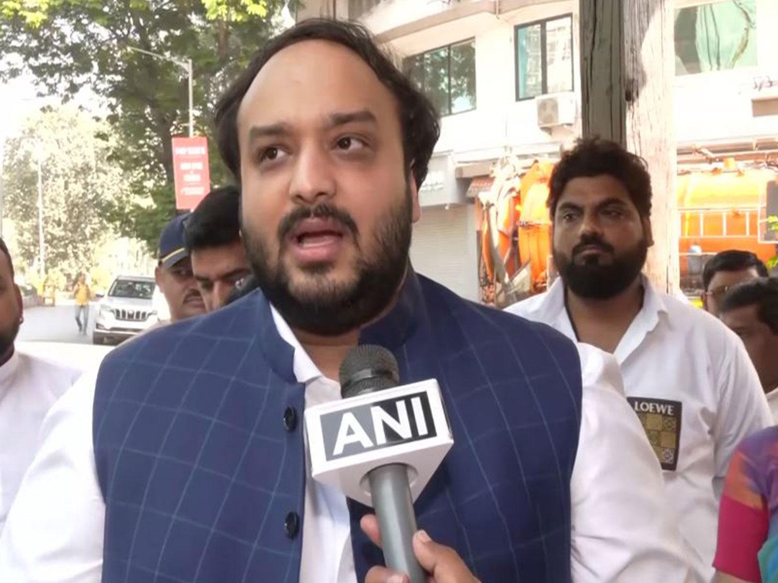 Nationalist Congress Party (NCP) MLC Zeeshan Siddique (Photo/ANI)