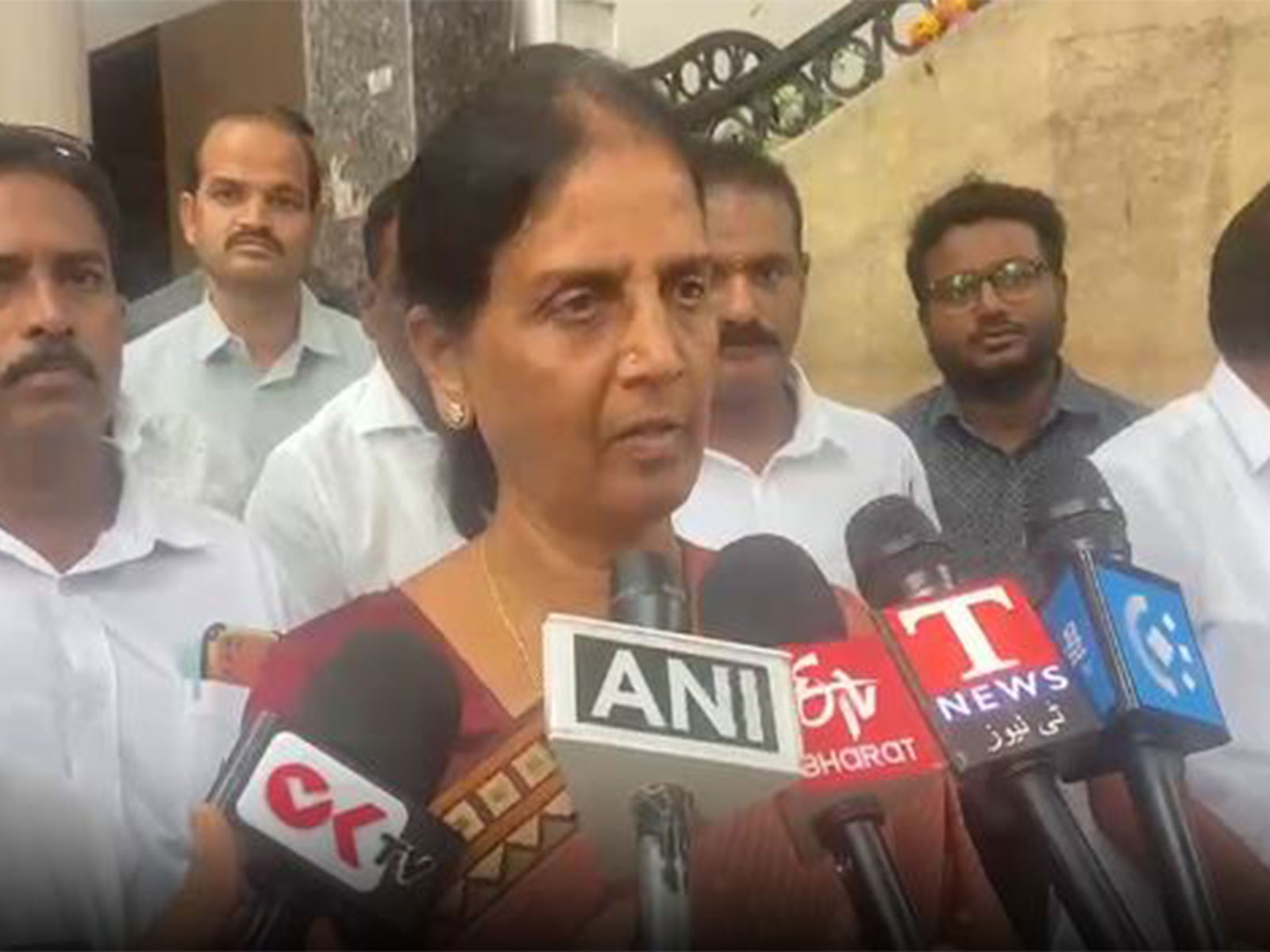 Former Telangana Minister Sabitha Indra Reddy (Photo/ANI)