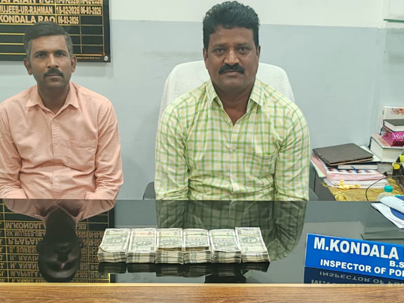 Inspector of Police M Kondal Rao  (Photo/PRO Anti-Corruption Bureau)