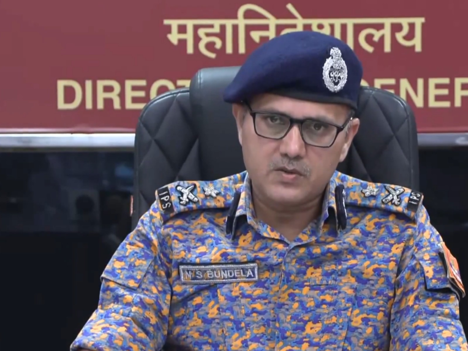 NDRF Inspector General Narendra Singh Bundela (Photo/ANI)