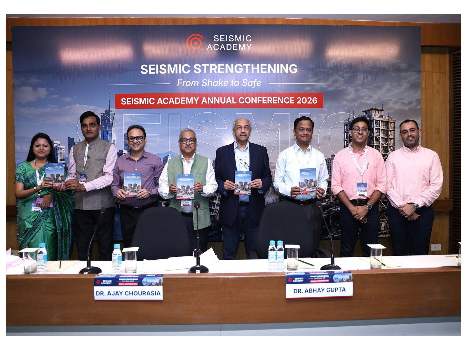 Launch of the Seismic Academy Retrofitting Book, “Seismic Assessment and Fortification Essentials (SAFE)" by Seismic Academy's Advisory Board Members