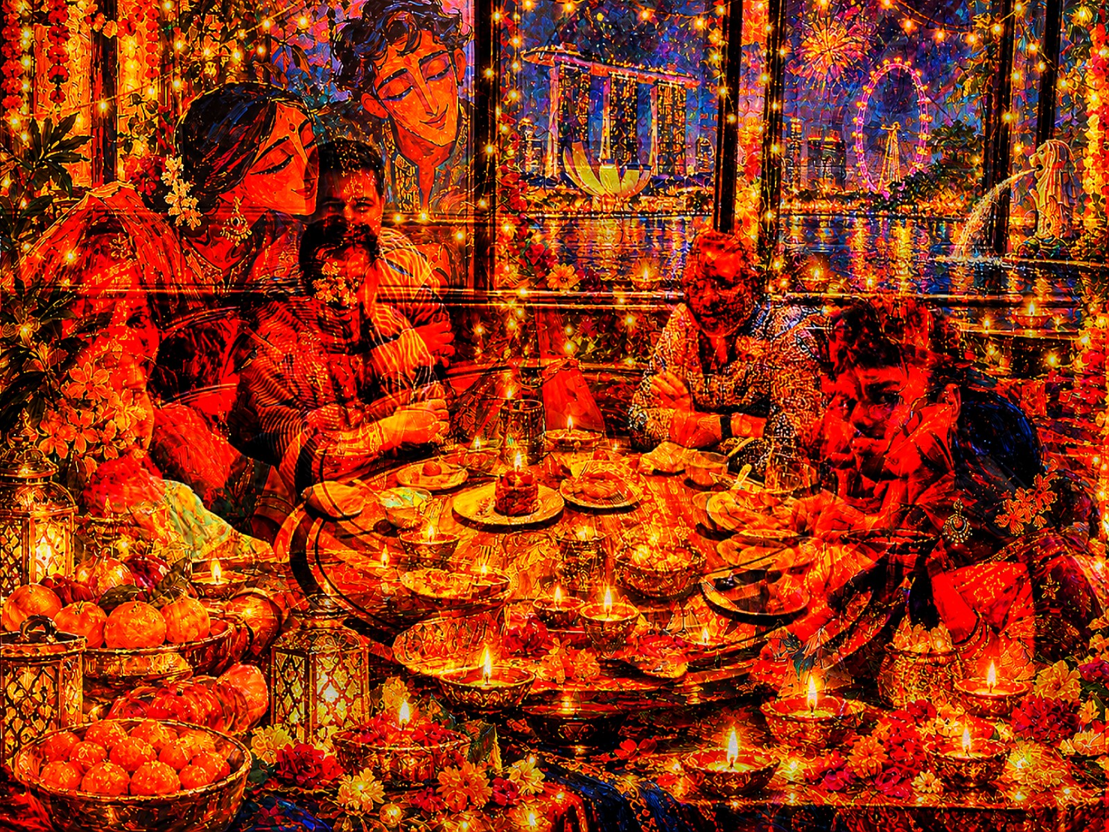 Artwork by Suvir Saran (Photo/SuvirSaran)