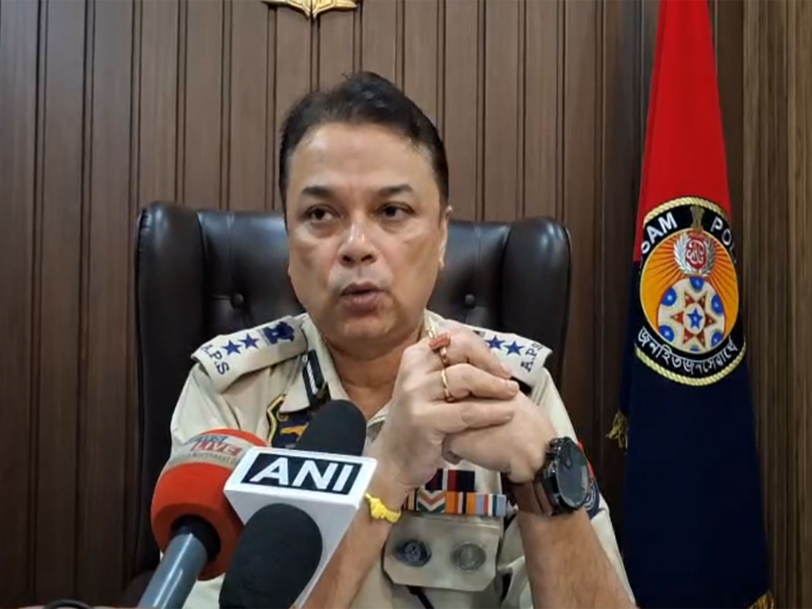 Dhubri Senior Superintendent of Police (SSP) Debasish Borah (Photo: ANI)